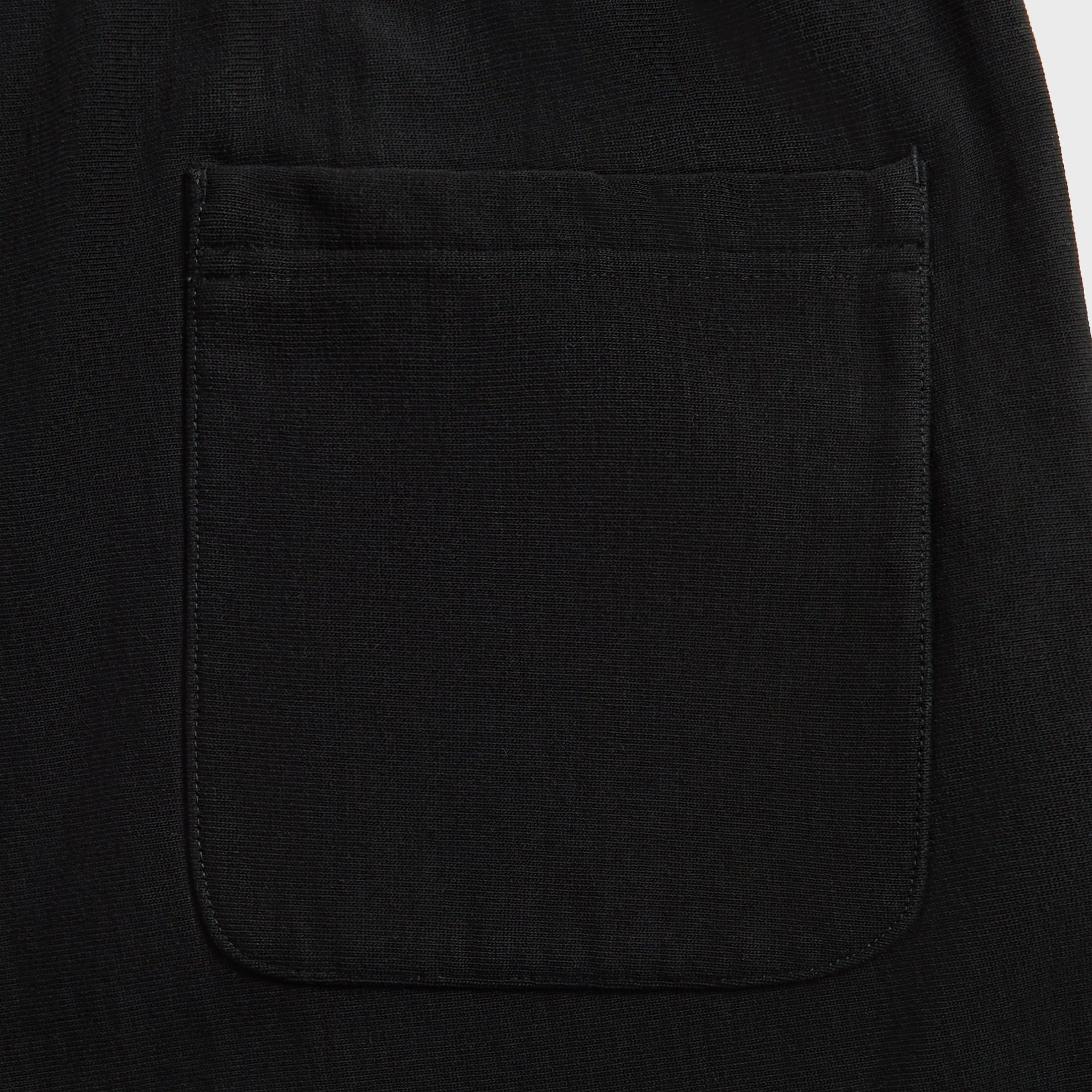 Auralee Smooth Soft BD Sweat Pant in Black