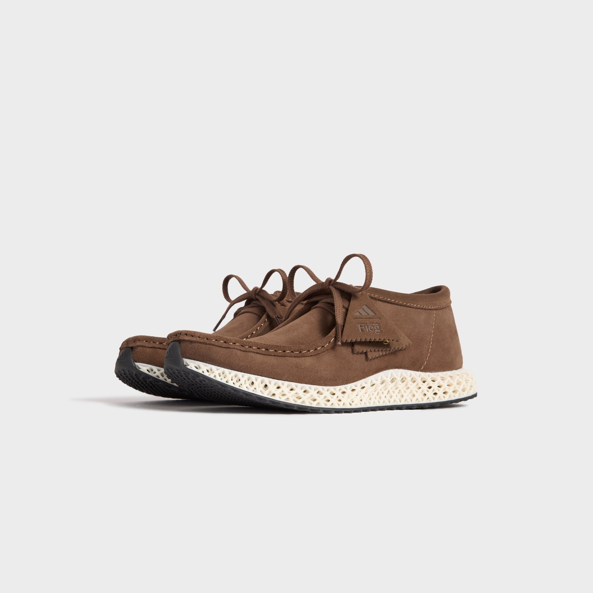 The 8th St Wallabee by Ronnie Fieg for adidas gym Originals & Clarks Originals 4D - Dark Grey Suede - PH