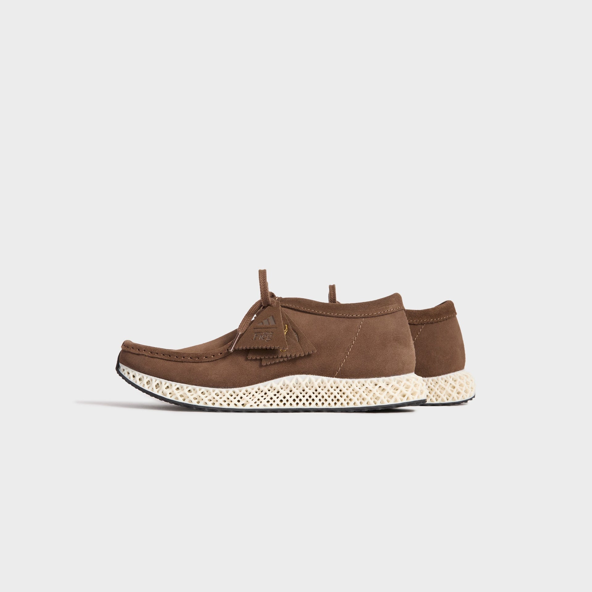 The 8th St Wallabee by Ronnie Fieg for adidas Originals & Clarks Originals 4D - Dark Grey Suede - PH