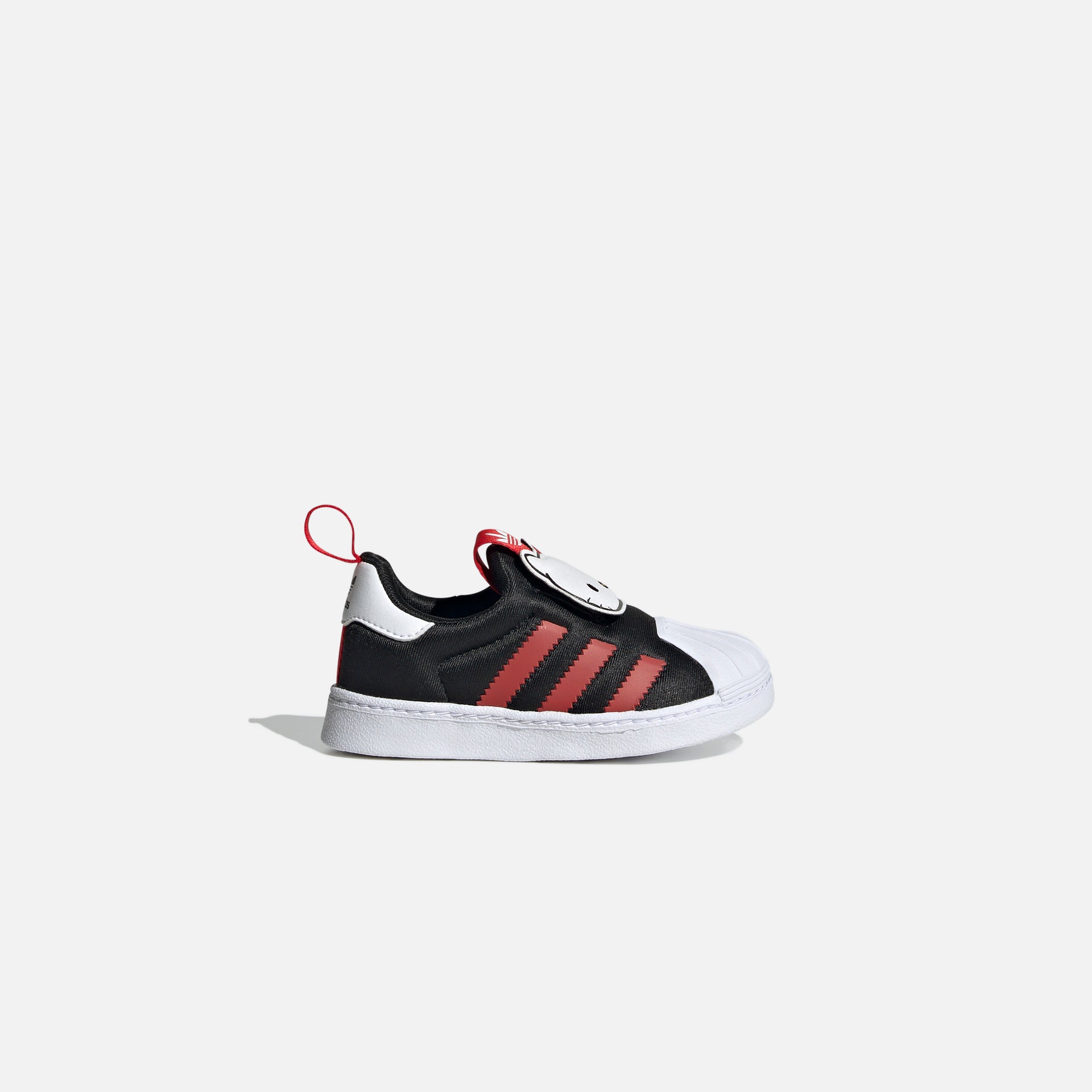 adidas Original Infants Superstar 360 - Core Black / Vivid Red / Cloud White