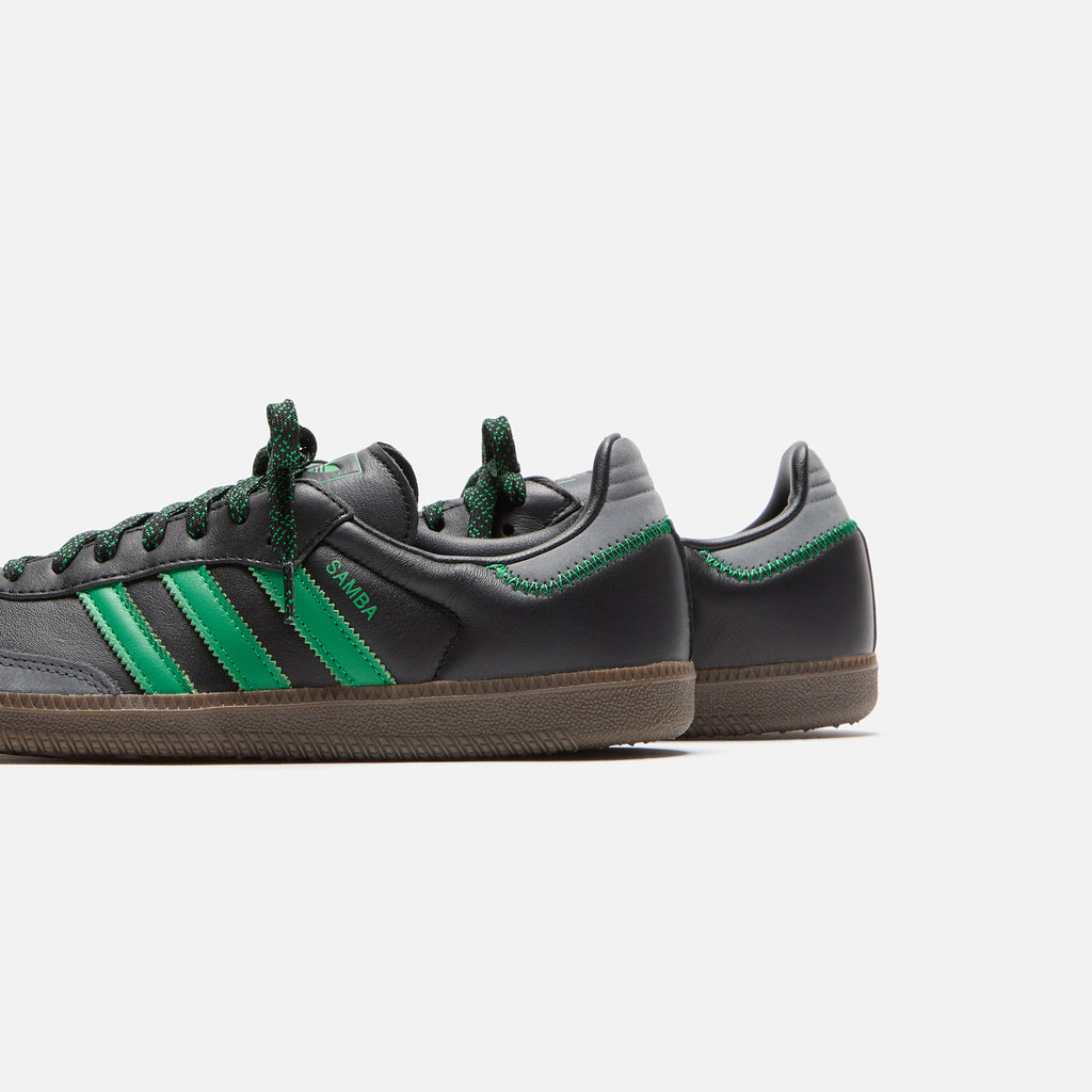 ★adidas★サンバオリジナル Core Black Green Grey Six adidas WMNS Samba OG - Core Black / Green / Grey Six
