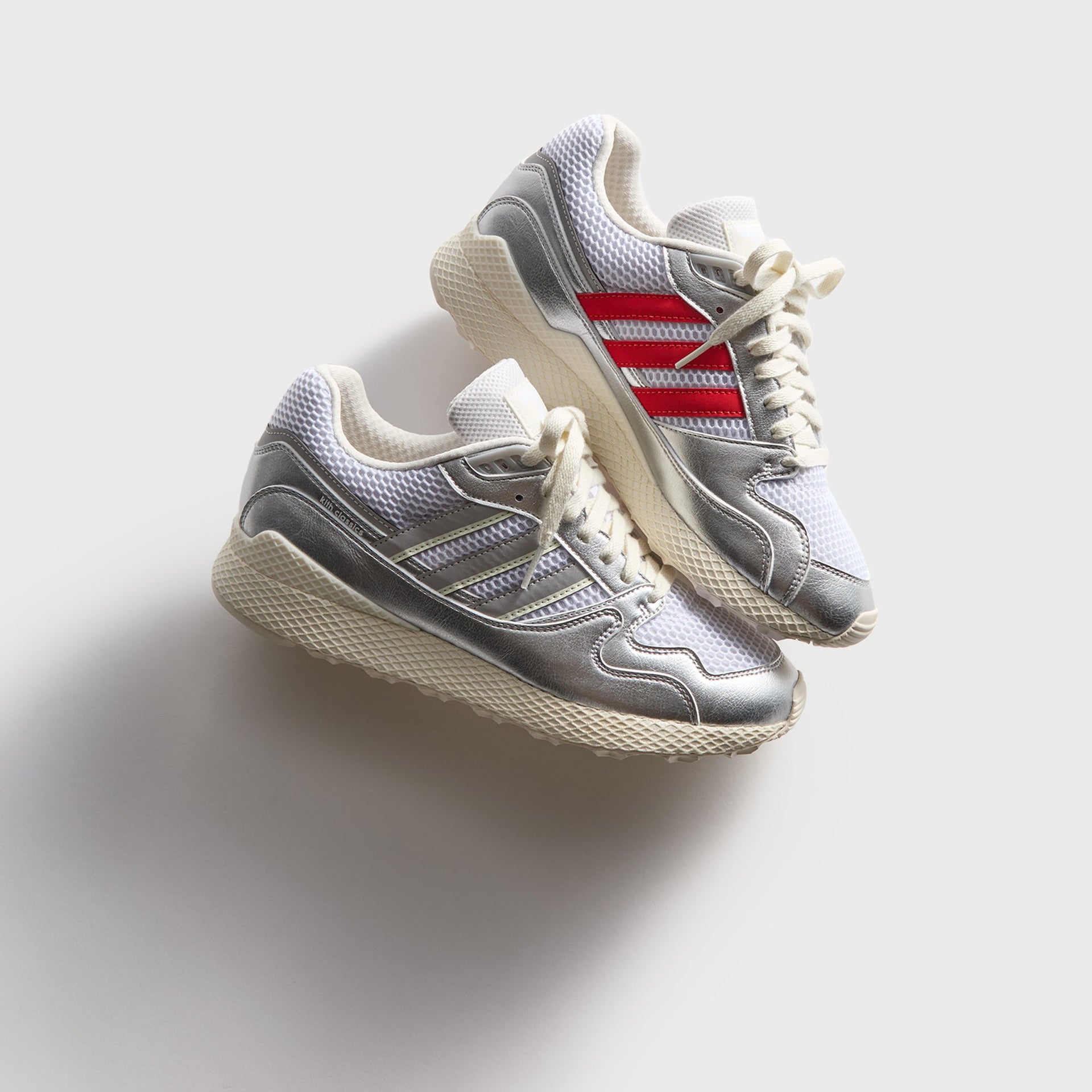 Kith for adidas Oregon Ultra Tech - White / Red / Silver Metallic