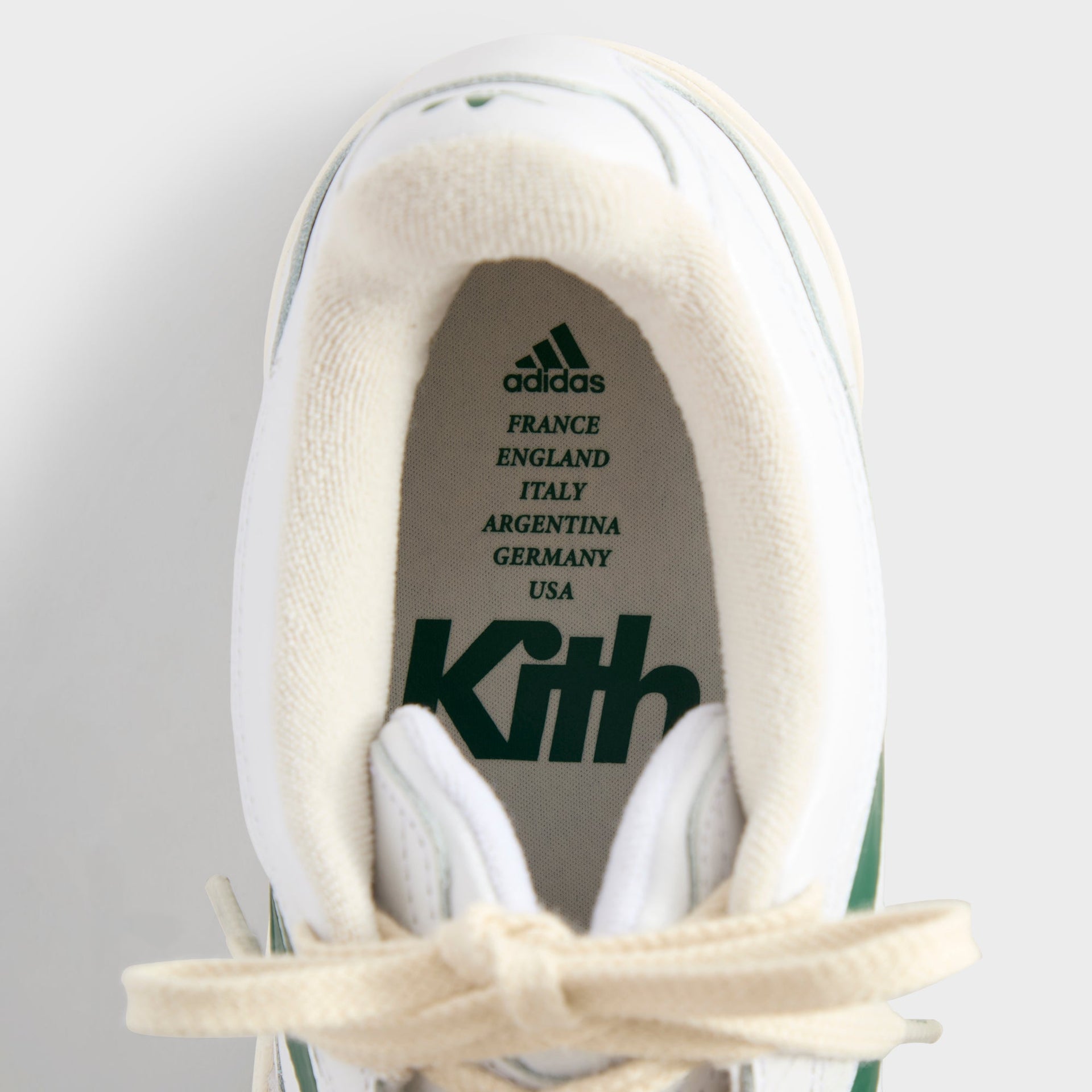 Kith for adidas Football Koresco National in White / Scarab