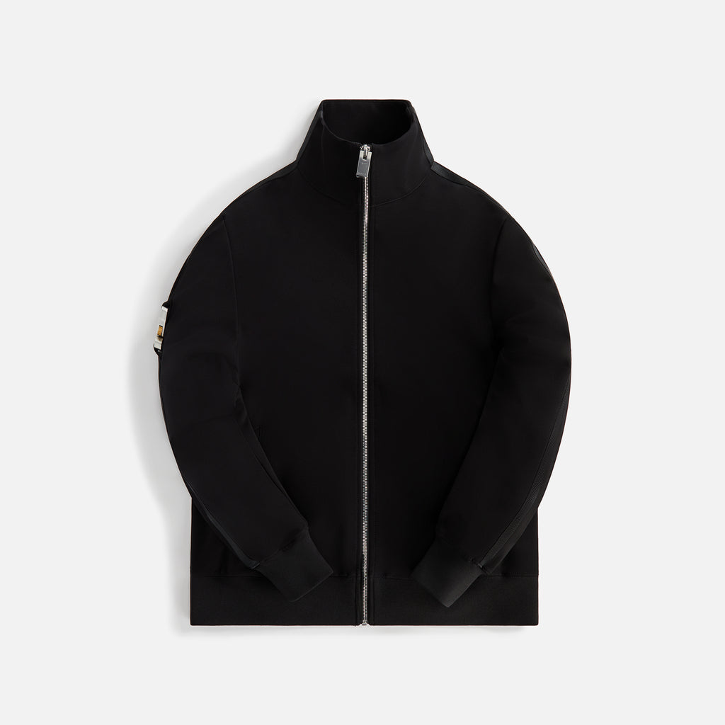 Bape Sport Monogram Fake Fur Hoodie Jacket Black