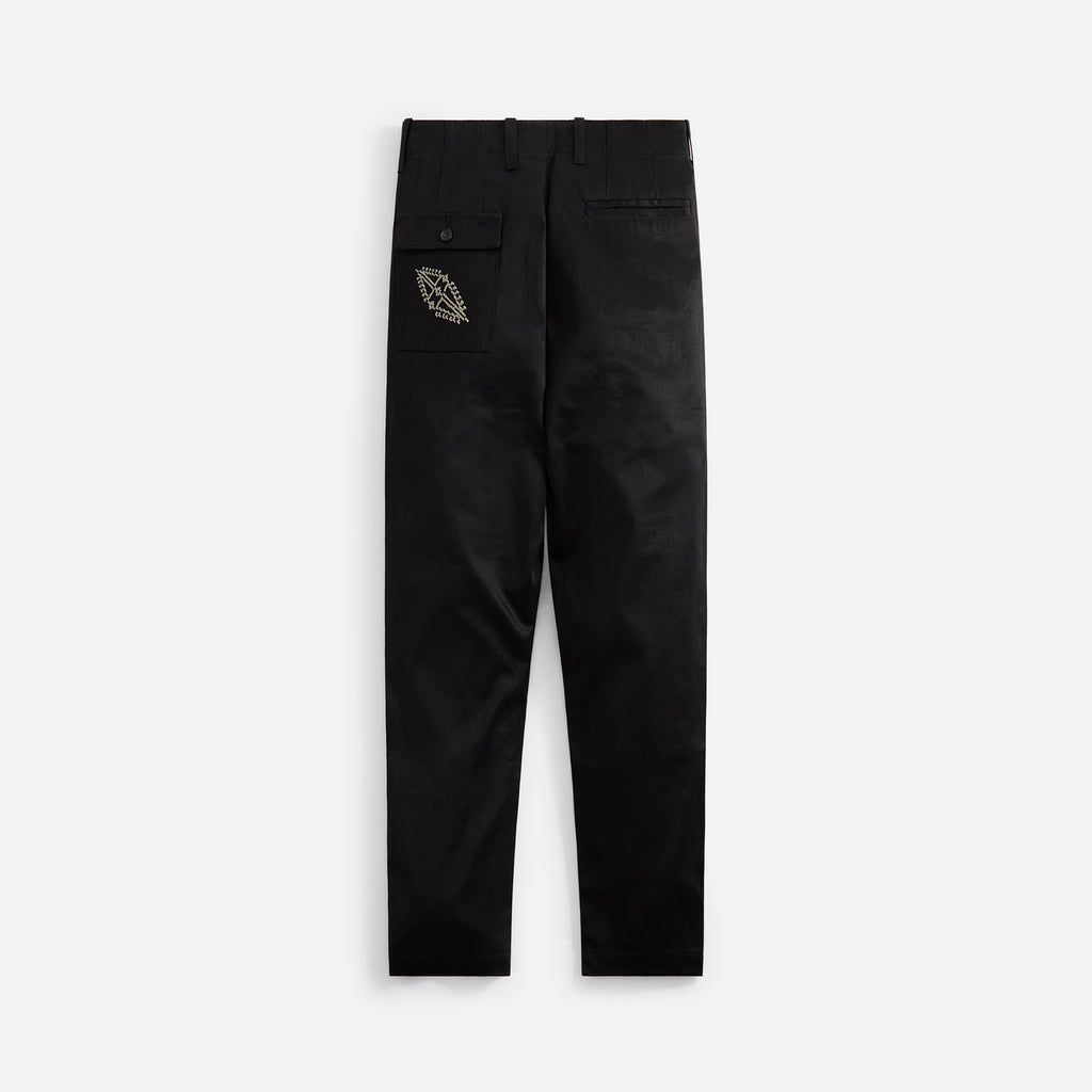 Adish Makhlut Worker Cotton Chino Pants - Black – Kith