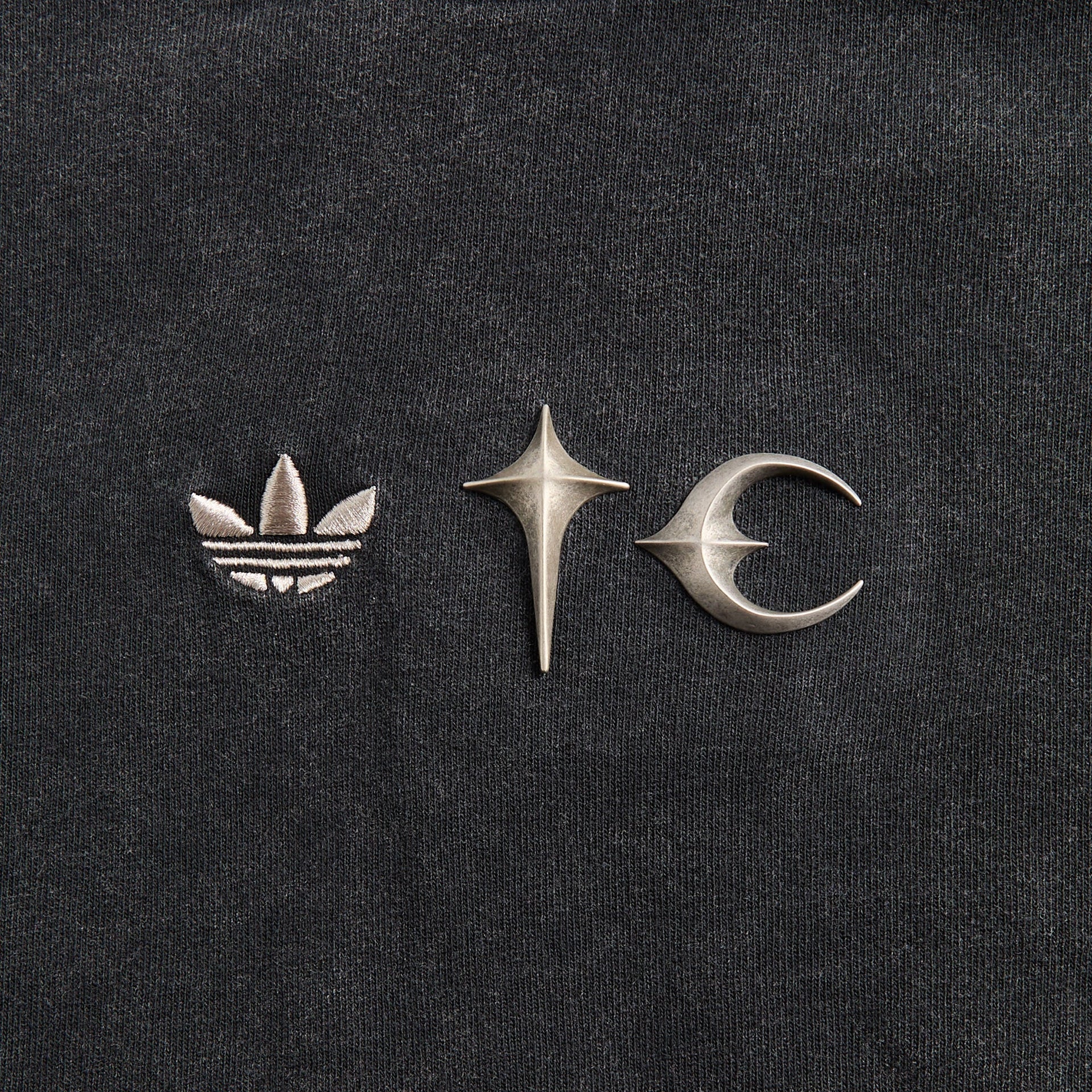 adidas x Thug Club Teamgeist Long Sleeve Tee - Black