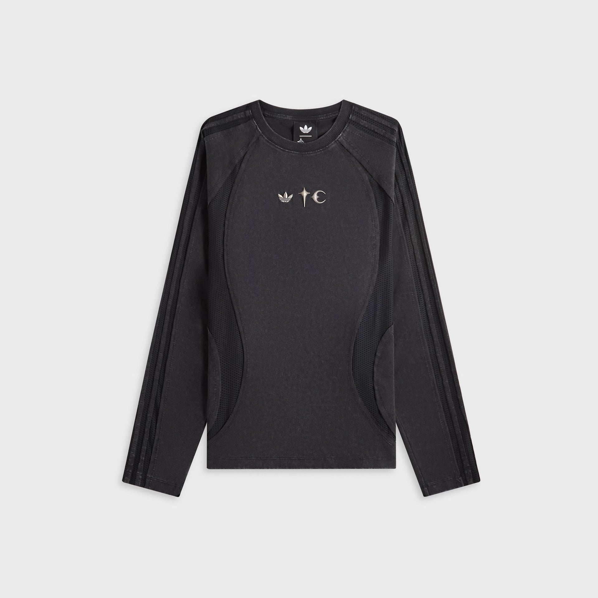 adidas x Thug Club Teamgeist Long Sleeve Tee - Black