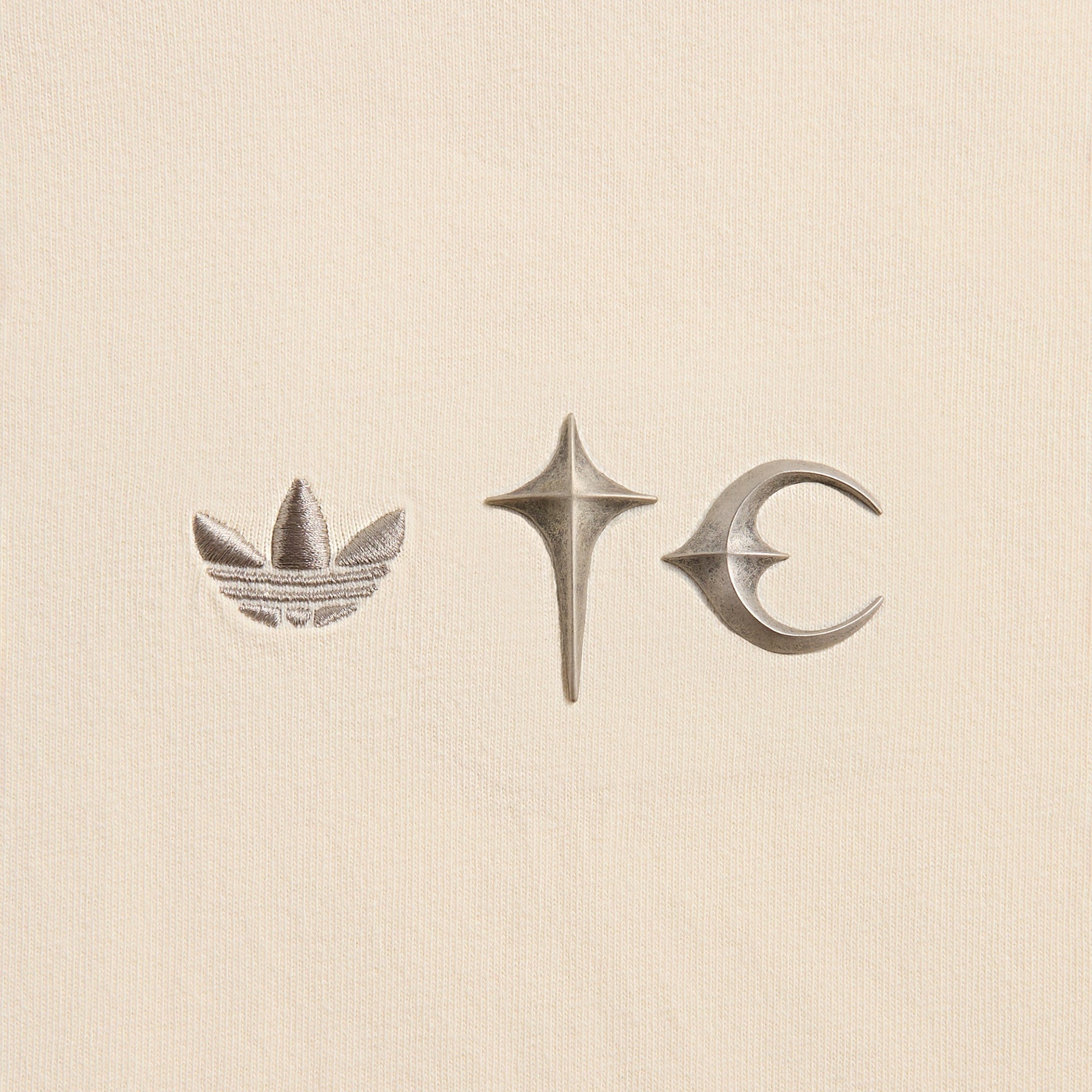 adidas Thug Club Teamgeist Long Sleeve Tee - Cream White