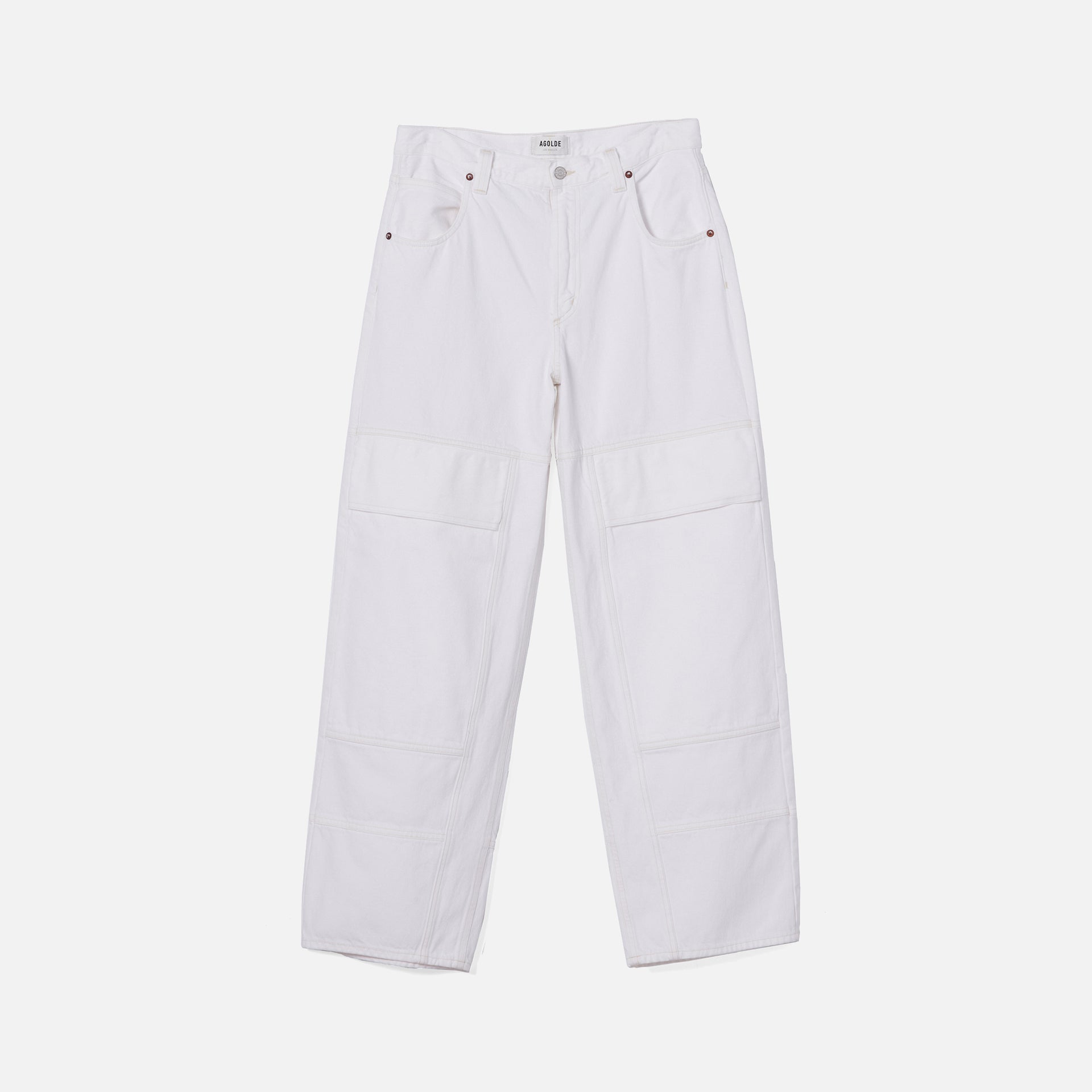 Agolde Tanis Utility Jean - Milkshake