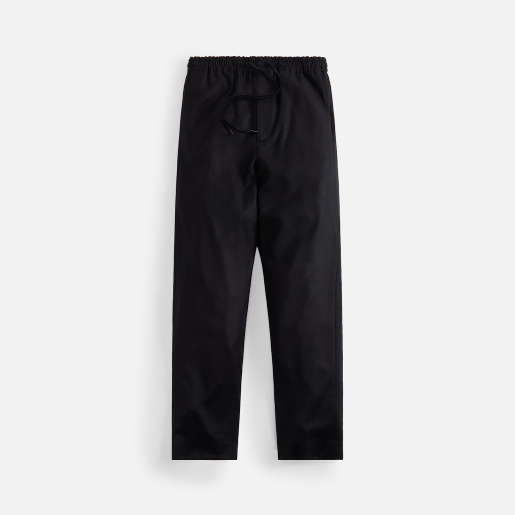 Auralee Super Light Wool Easy Slacks - Black – Kith