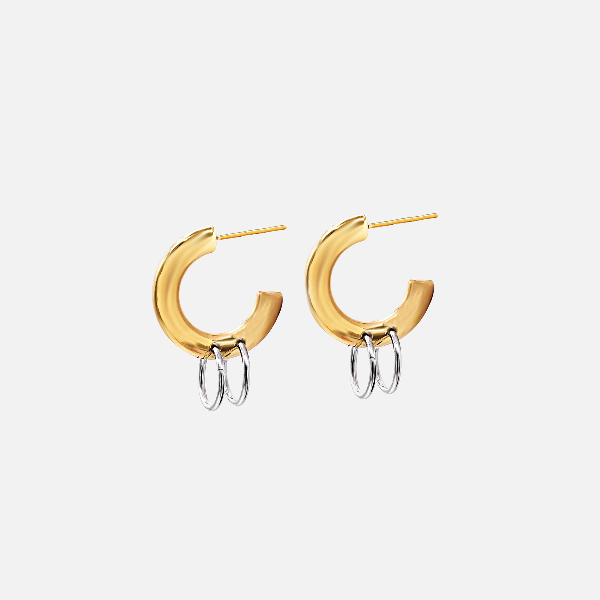 ARSN Delusional Thoughts Hoops - Gold