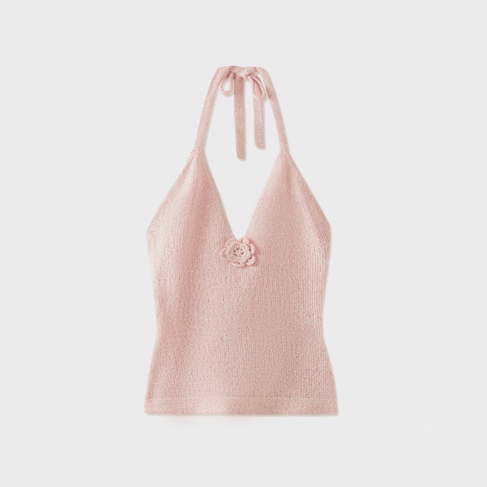 Asta Resort Daphne Top - Bonbon Pink Sequin