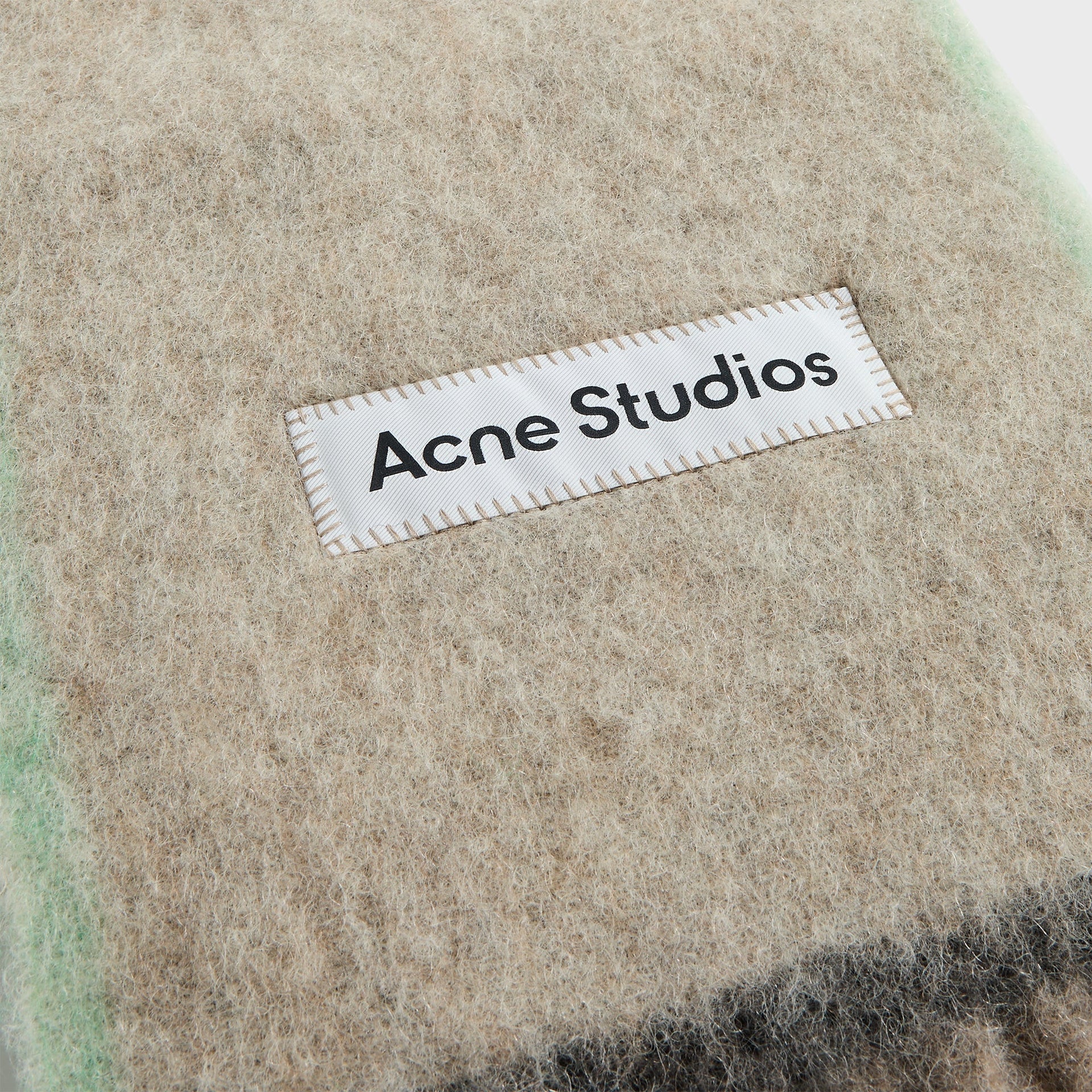 Acne Studios Scarf in Beige / Grey