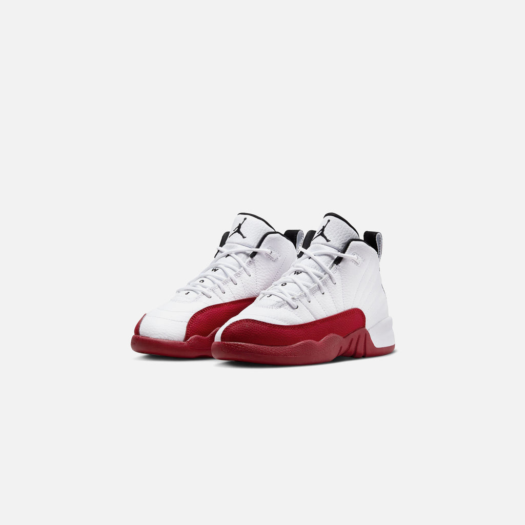 Nike PS Air Jordan 12 Retro - White / Black / Varsity Red – Kith