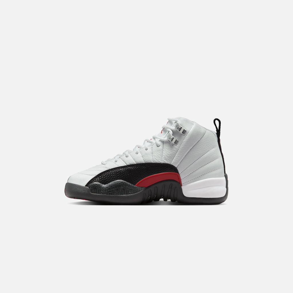 Nike GS Air Jordan 12 Retro - White / Gym Red / Black