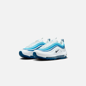 Nike Grade School Air Max 97 - Summit White / Black / Court Blue