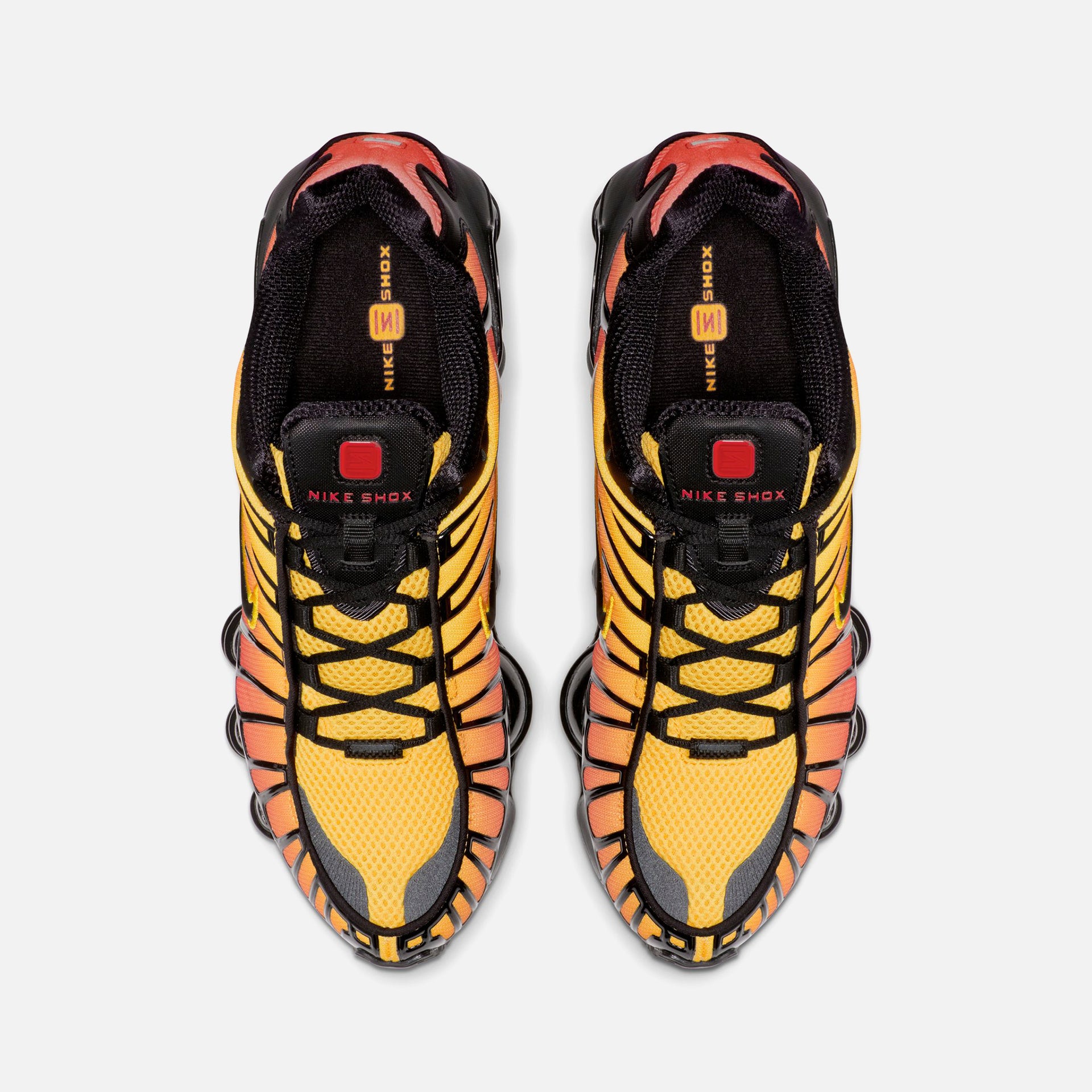 Nike Shox TL - Black / Black Amarillo / University Red