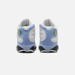 Nike GS Air Jordan 13 Retro - White / Yellow Ochre / Blue Grey