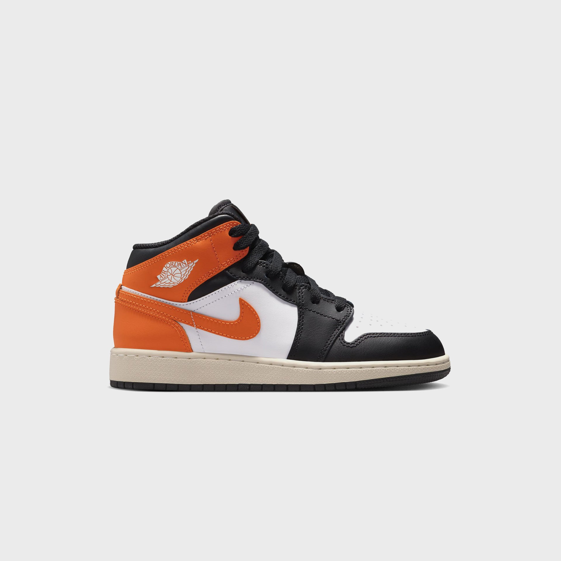 Jordan GS Air Jordan 1 Mid - Starfish / Black / White / Sail