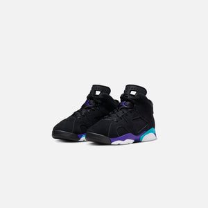 Nike PS Air Jordan 6 Retro - Black / Bright Concord / Aquatone
