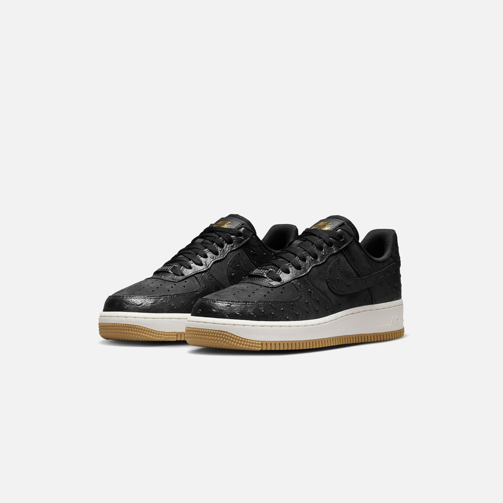 Nike WMNS Air Force 1 Low - Black / Sail / Gum Light Brown – Kith