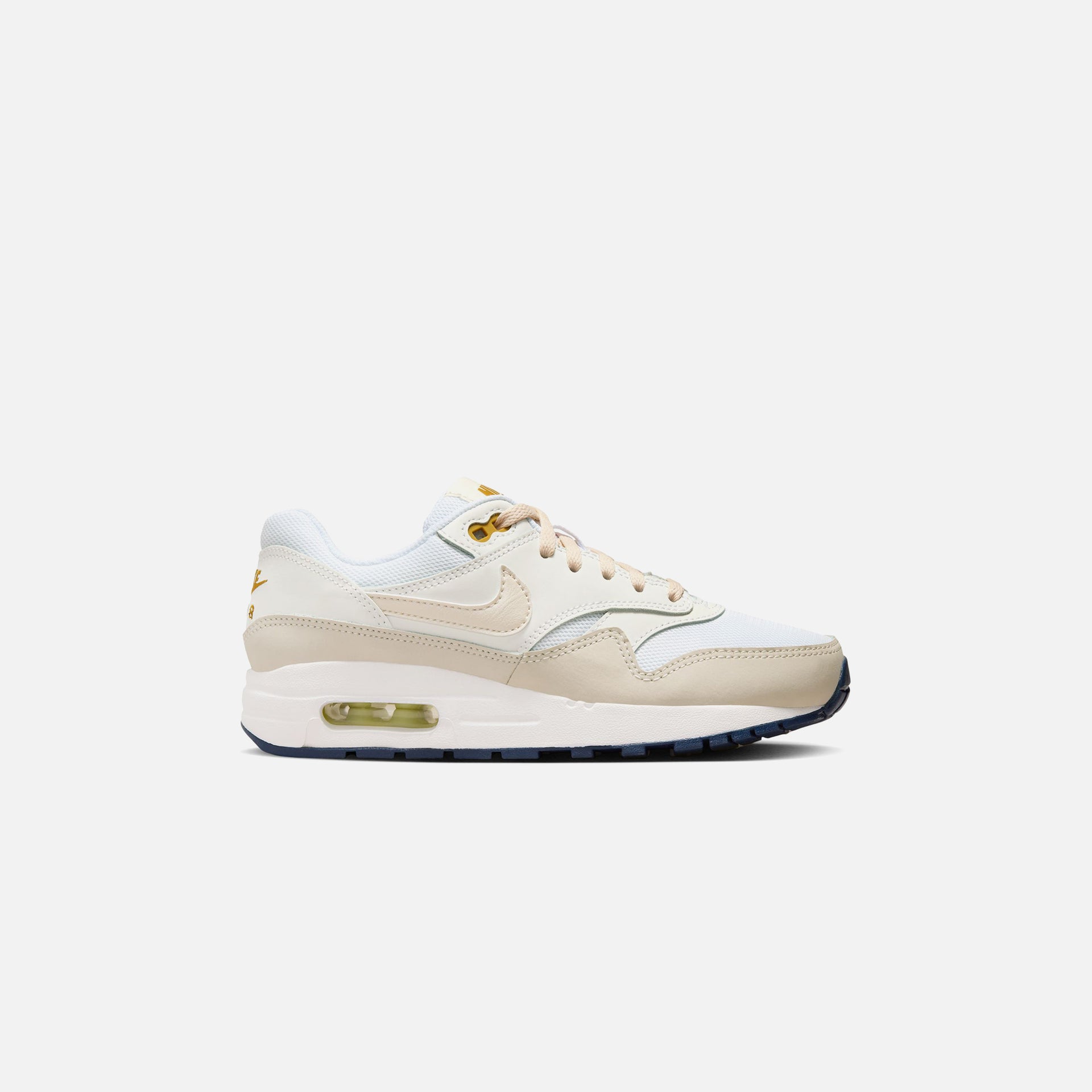 Nike Grade School Air Max 1 - White / Light Orewood / Brown / Bronzine