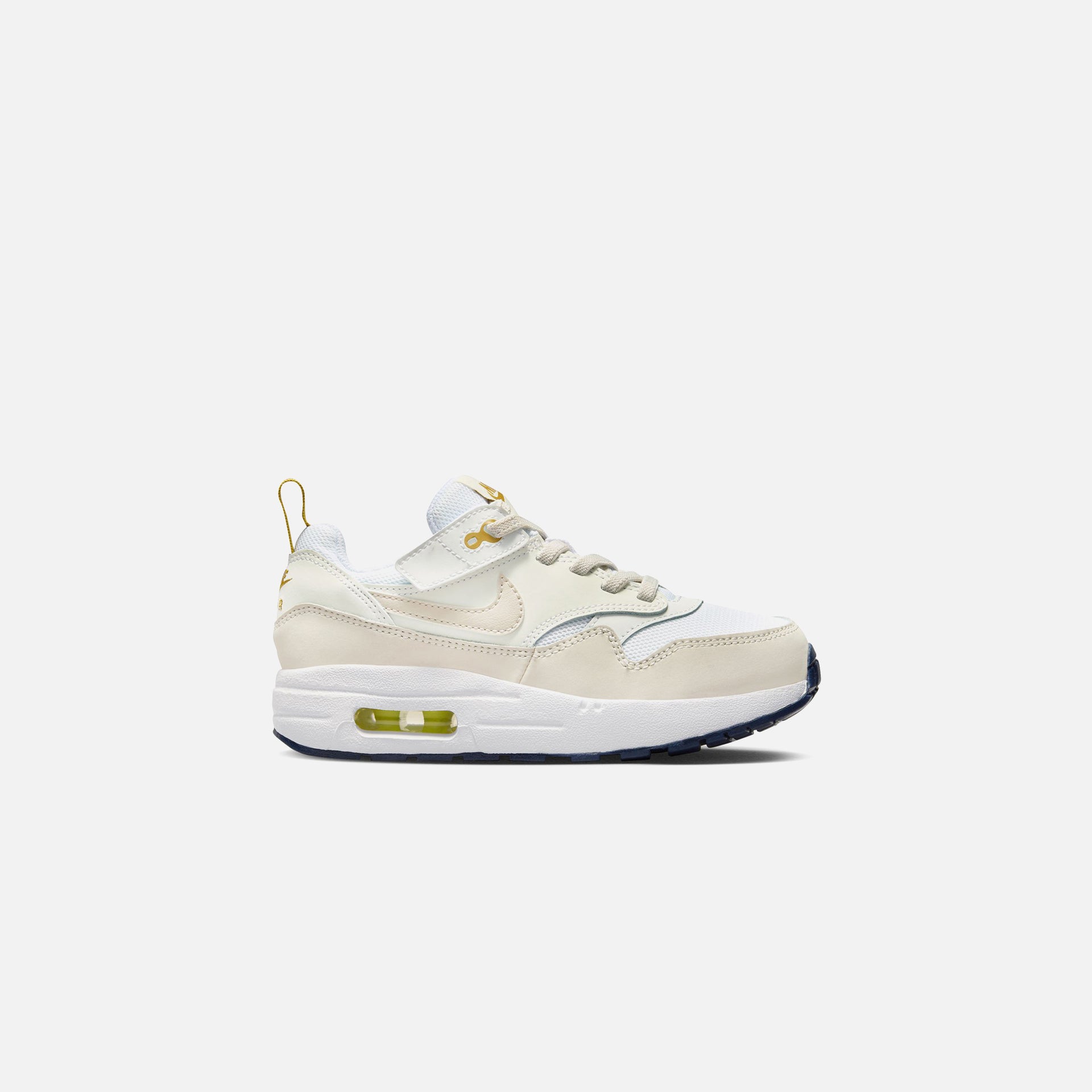 Nike Pre-School Air Max 1 Easyon - White / Light Orewood / Brown / Bronzine