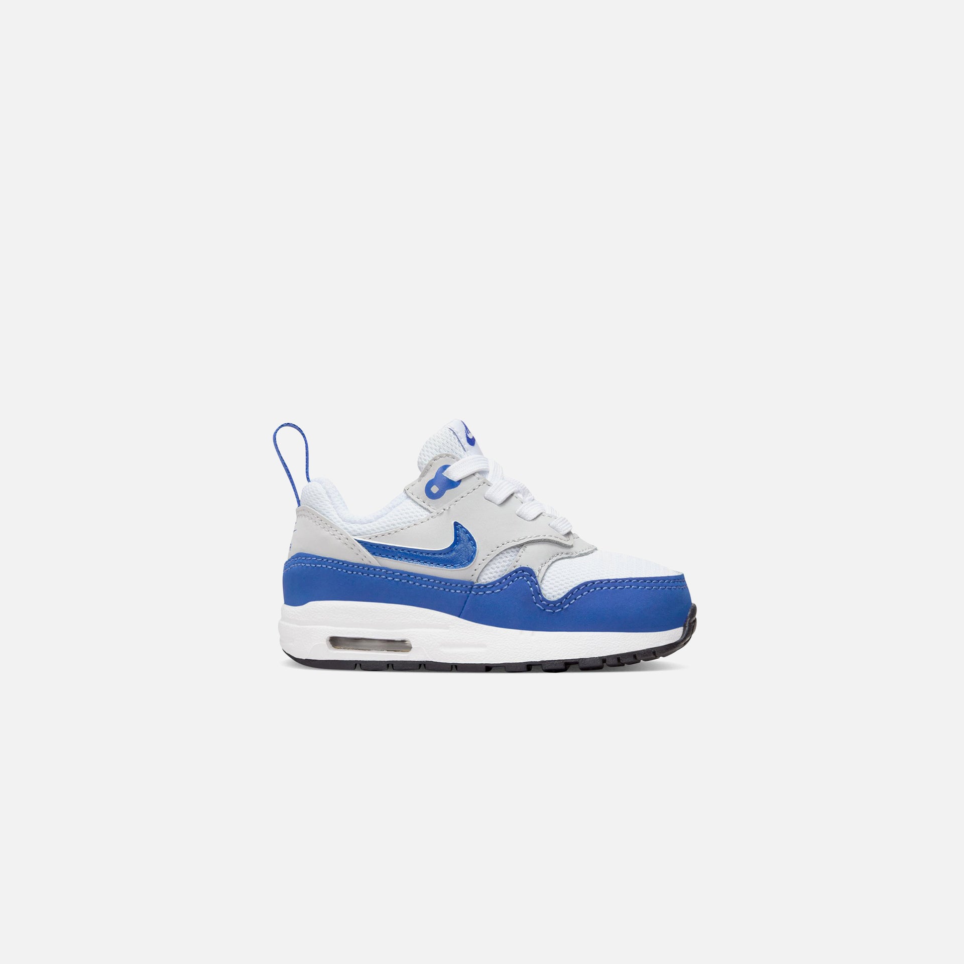 Nike TD Air Max 1 Easyon - White / Game Royal / Neutral Grey