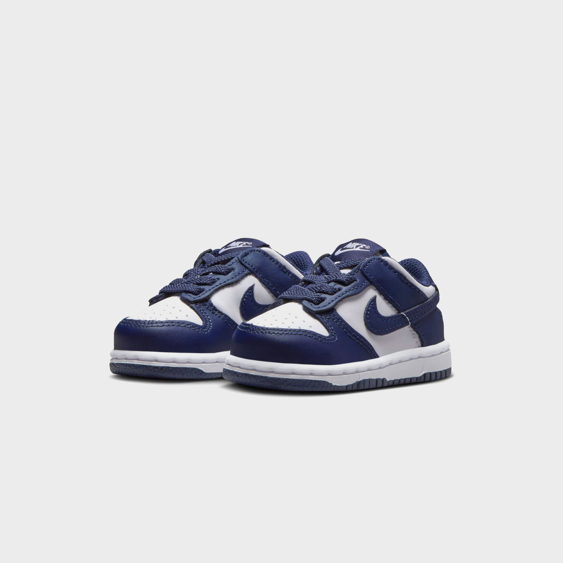 Nike TD Dunk Low - White / Midnight Navy / White