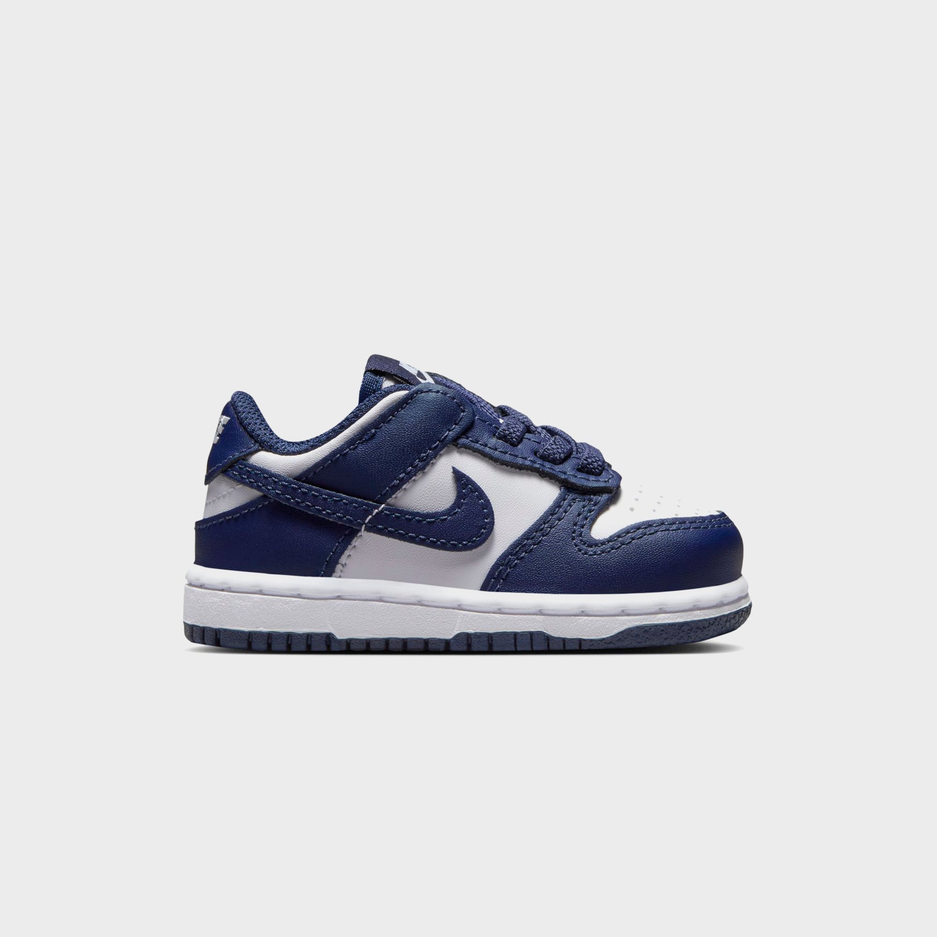 Nike TD Dunk Low - White / Midnight Navy / White