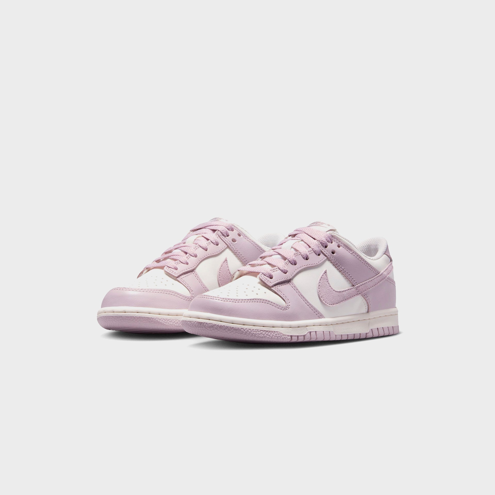 Nike GS Dunk Low - Sail / Enigma Stone / Particle Rose