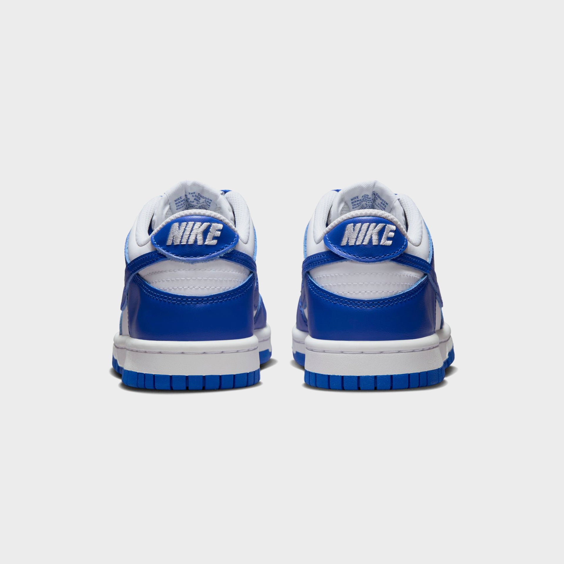 Nike GS  Dunk Low - White / Hyper Royal