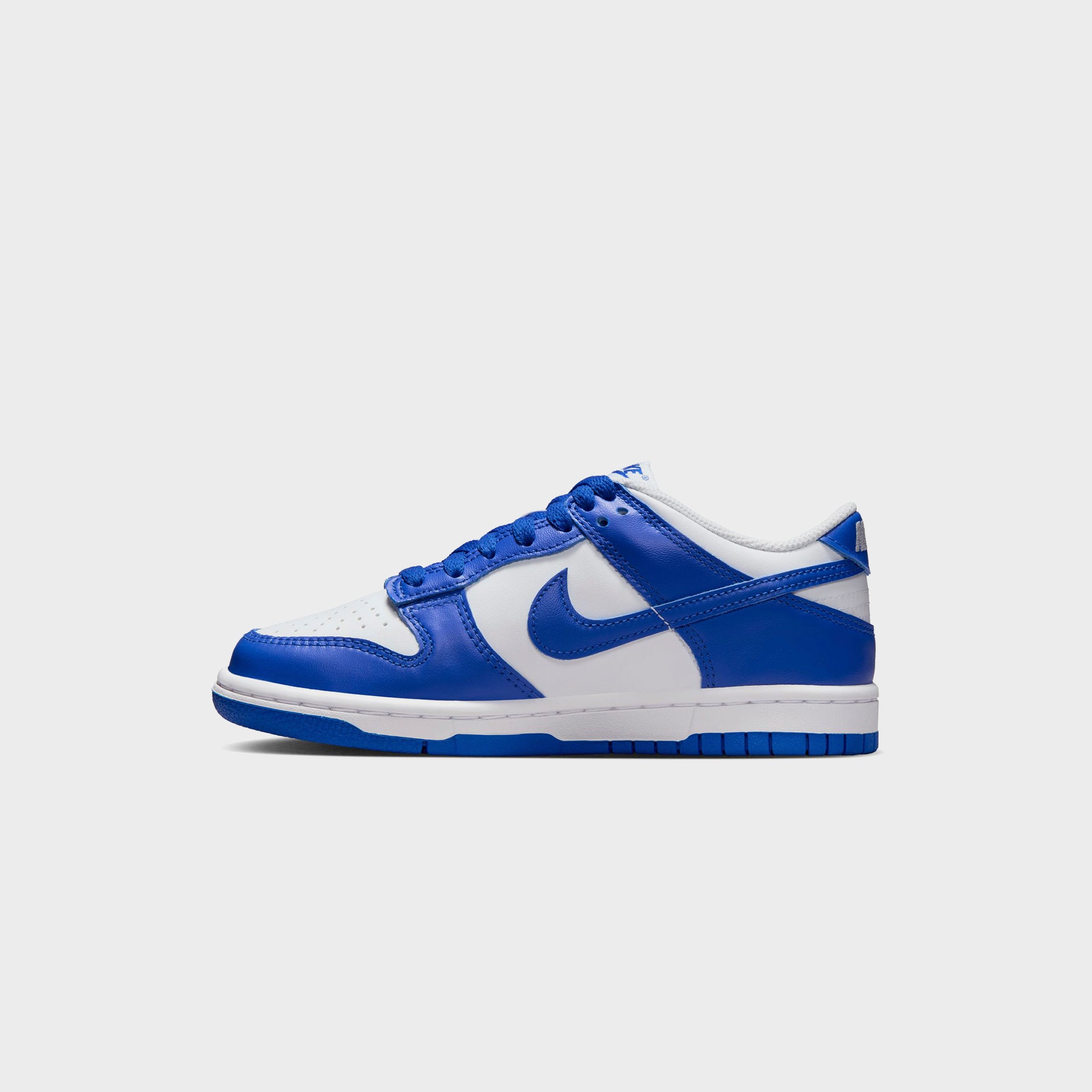 Nike GS  Dunk Low - White / Hyper Royal