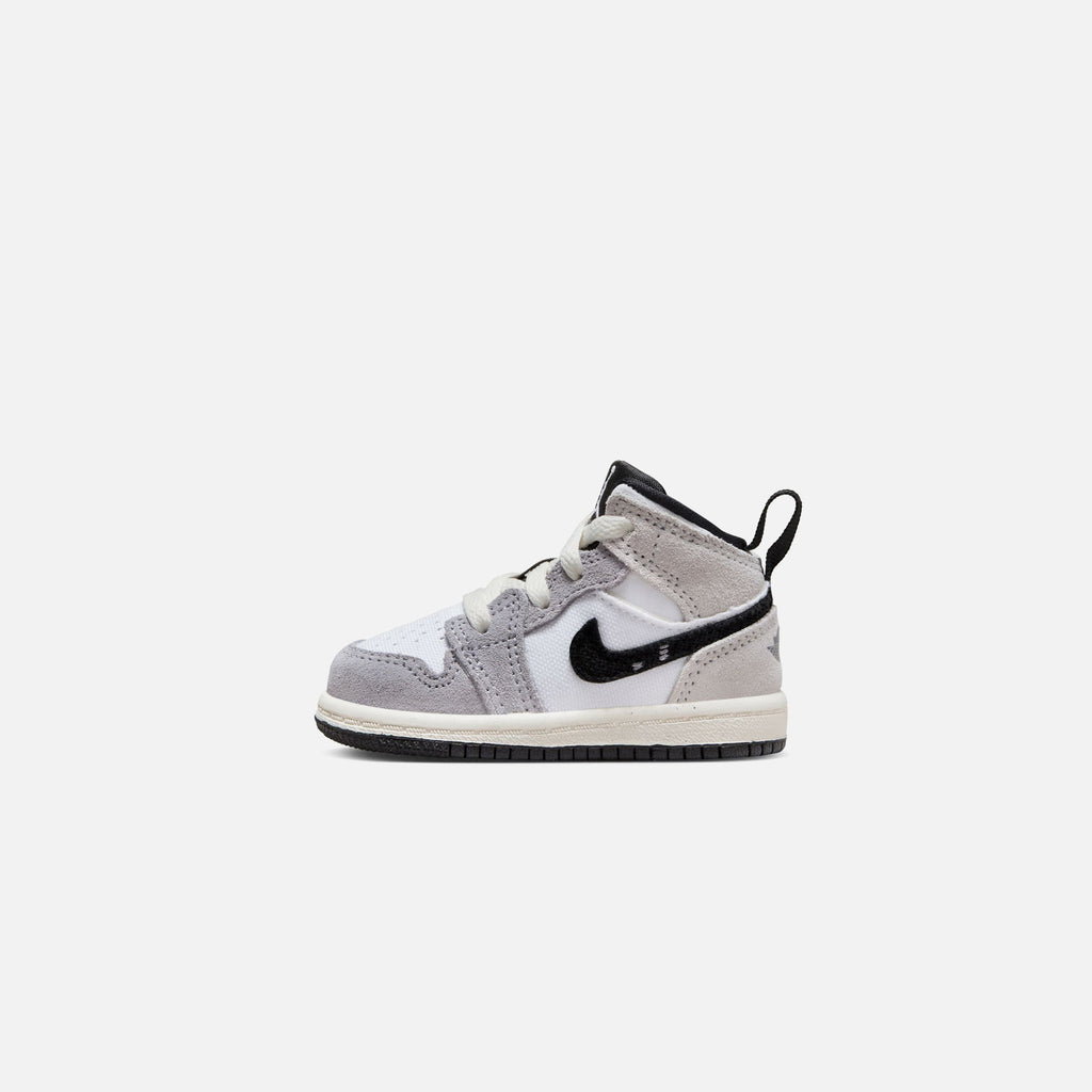 Nike Infant Air Jordan 1 Mid SE - Cement Grey / Black / White