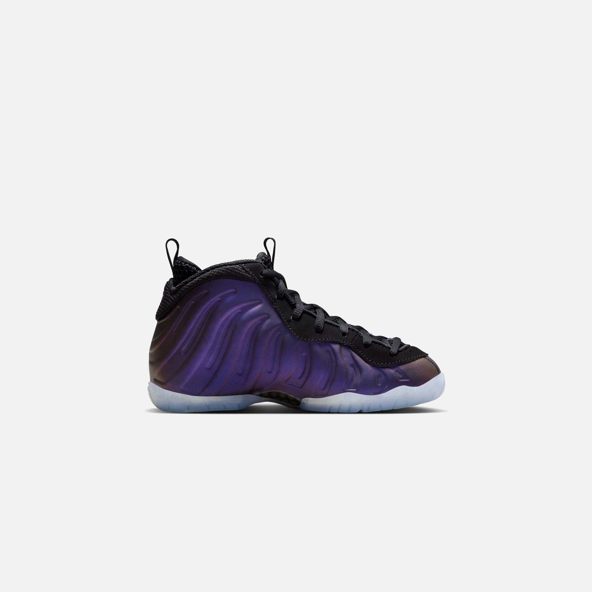 Nike PS Air Foamposite One - Black / Black / Varsity Purple