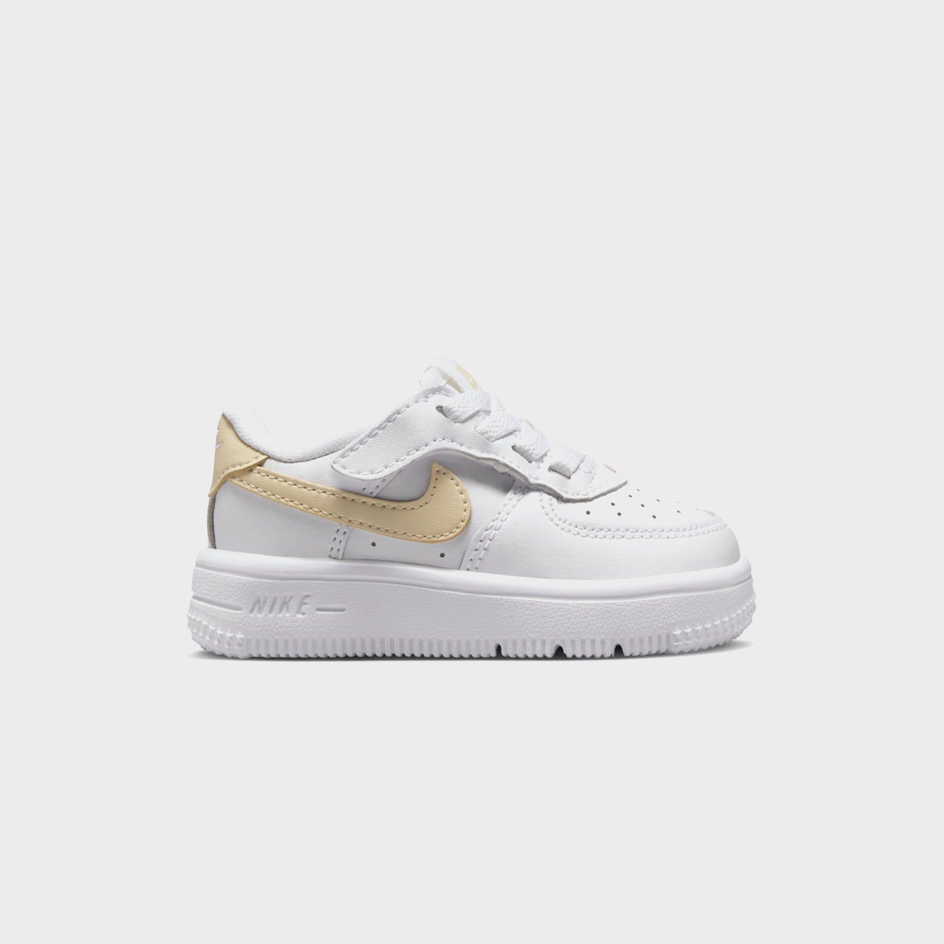 Nike TD Force 1 Low Easyon - White / Light Khaki