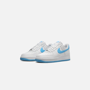 Nike Air Force 1 '07 - White / Aquarius Blue / White