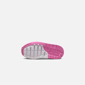 Nike Pre-School Air Max 1 SE Easy On - Black / Playful Pink / Stadium Green / White