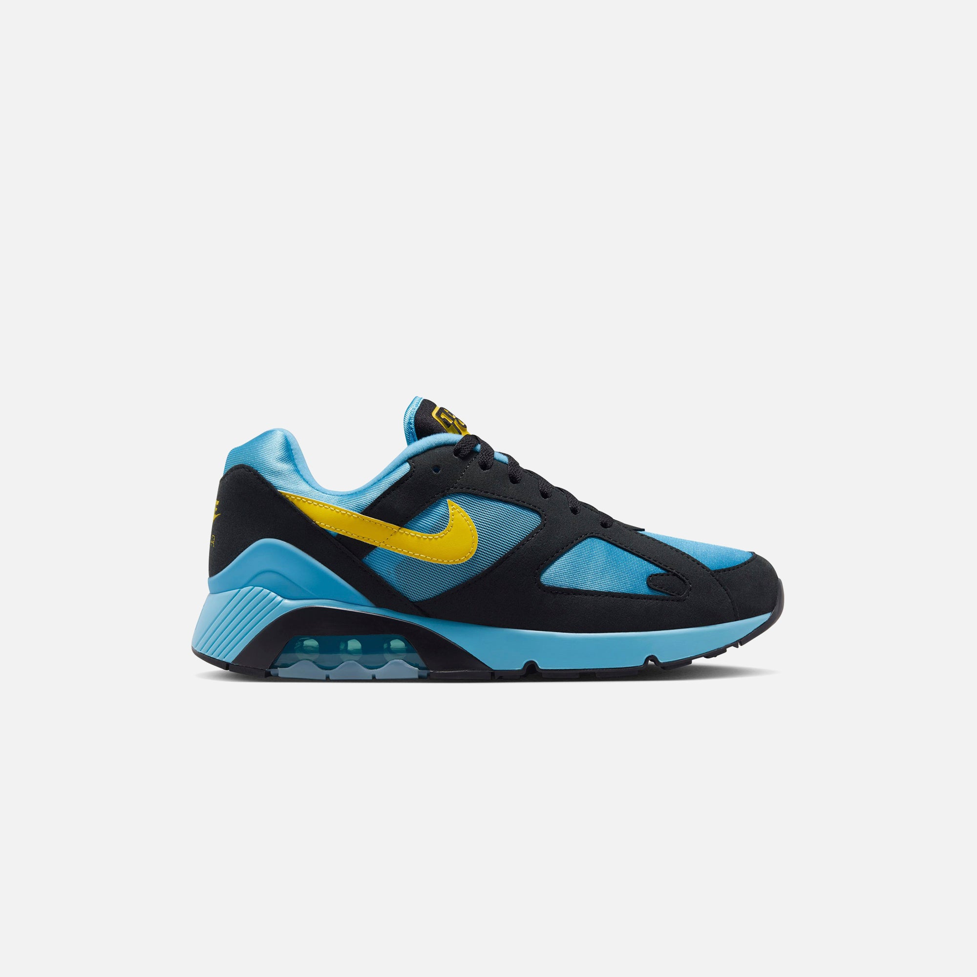 【NIKE】☆スニーカー☆ Air 180 Black and Baltic Blue Nike Air 180 - Baltic Blue / Black / Lightning – Kith