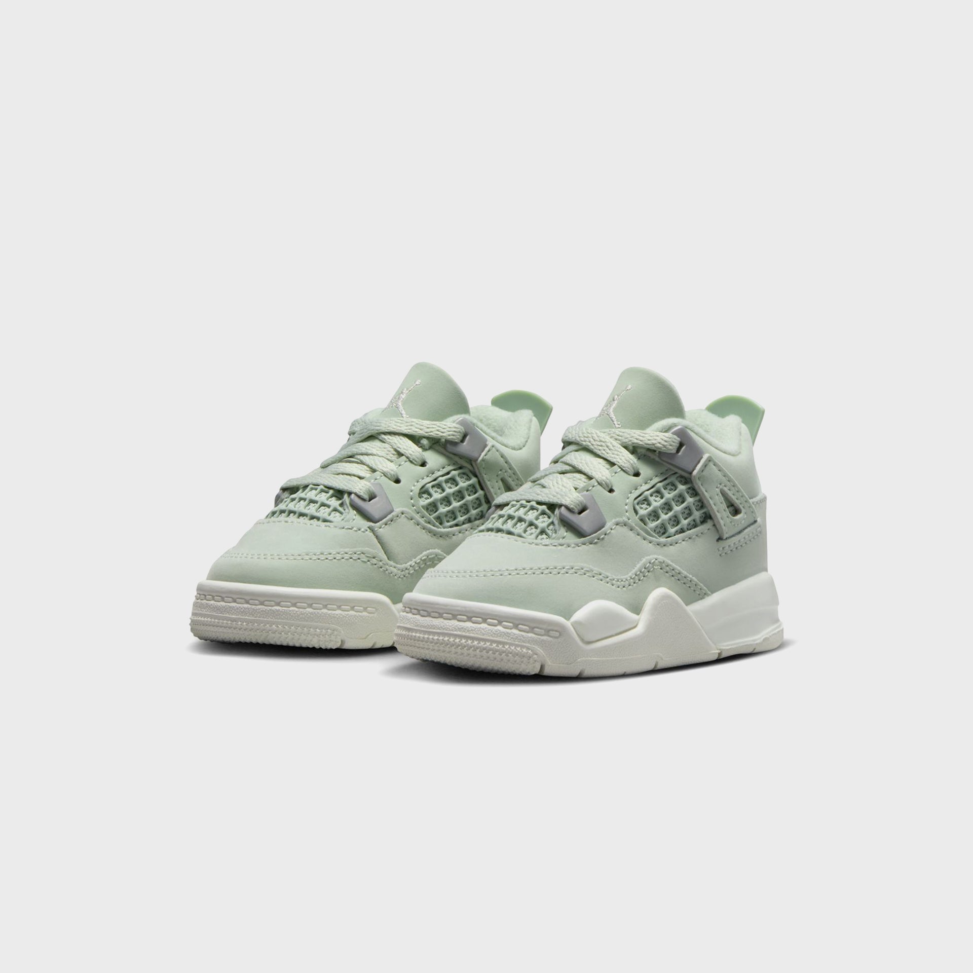 Nike TD Air Jordan 4 Retro S2 - Seafoam / Sail / Metallic Silver