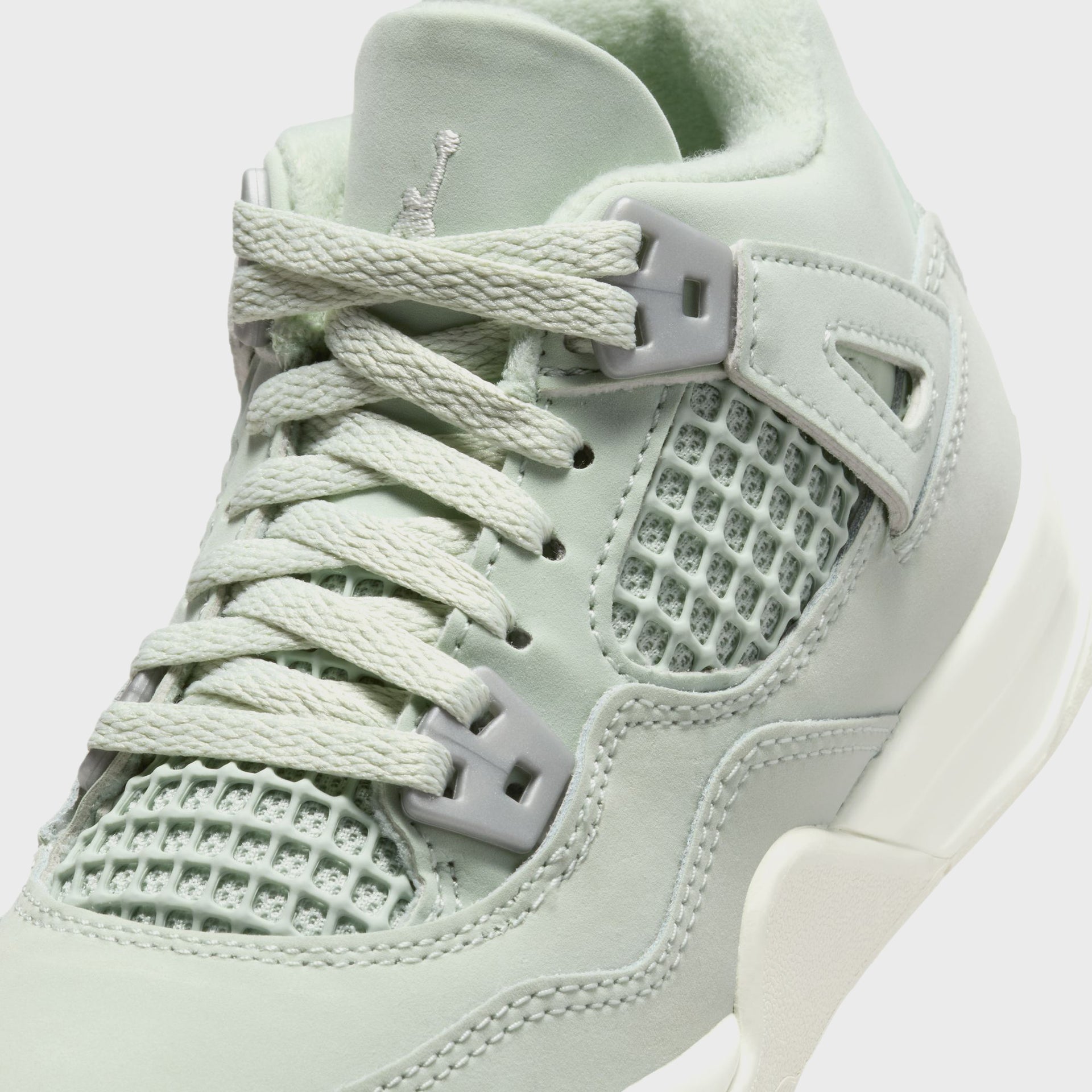 Nike PS Air Jordan 4 Retro S2 - Seafoam / Sail / Metallic Silver