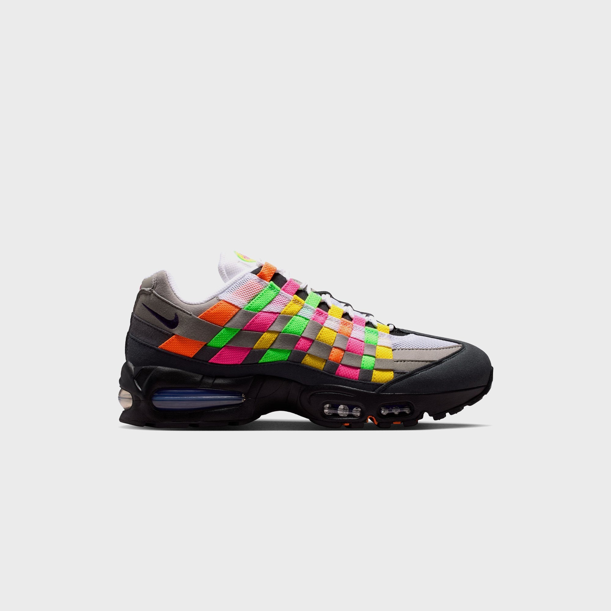 Nike Air Max 95 Big Bubble - White / Purple Dynasty / Pearl Gray