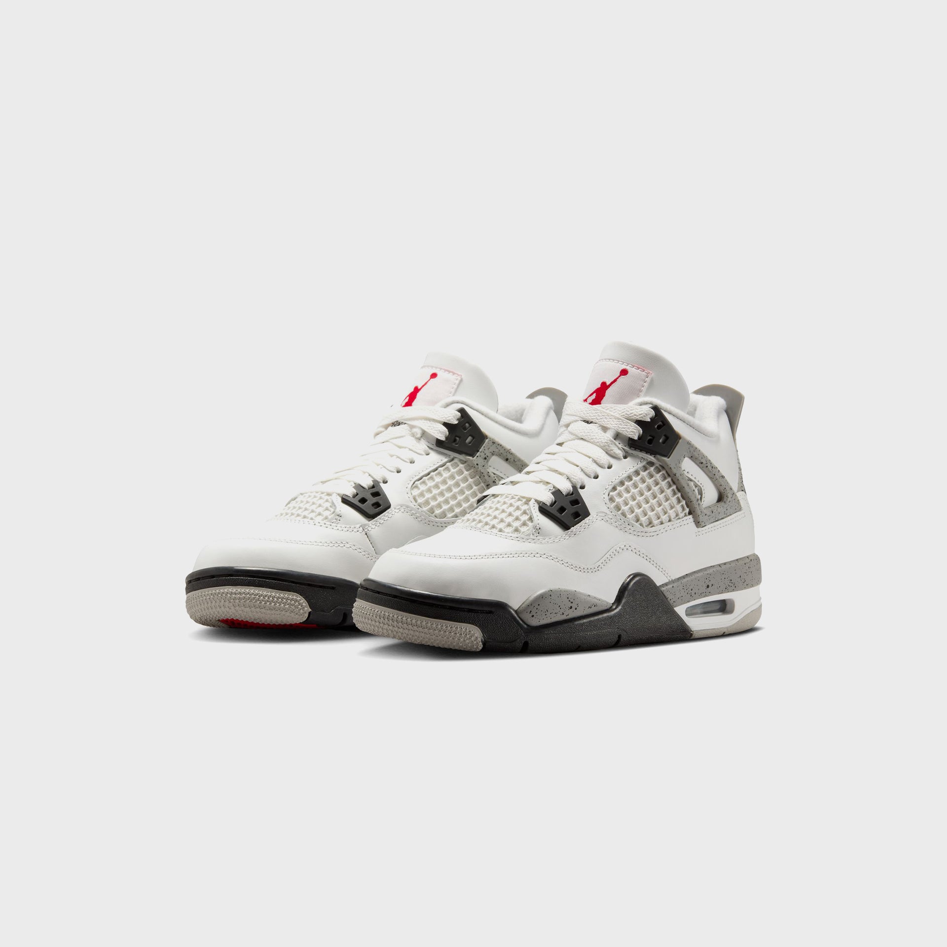 Jordan GS Air Jordan 4 Retro - Summit White / Fire Red / Tech Grey / Black