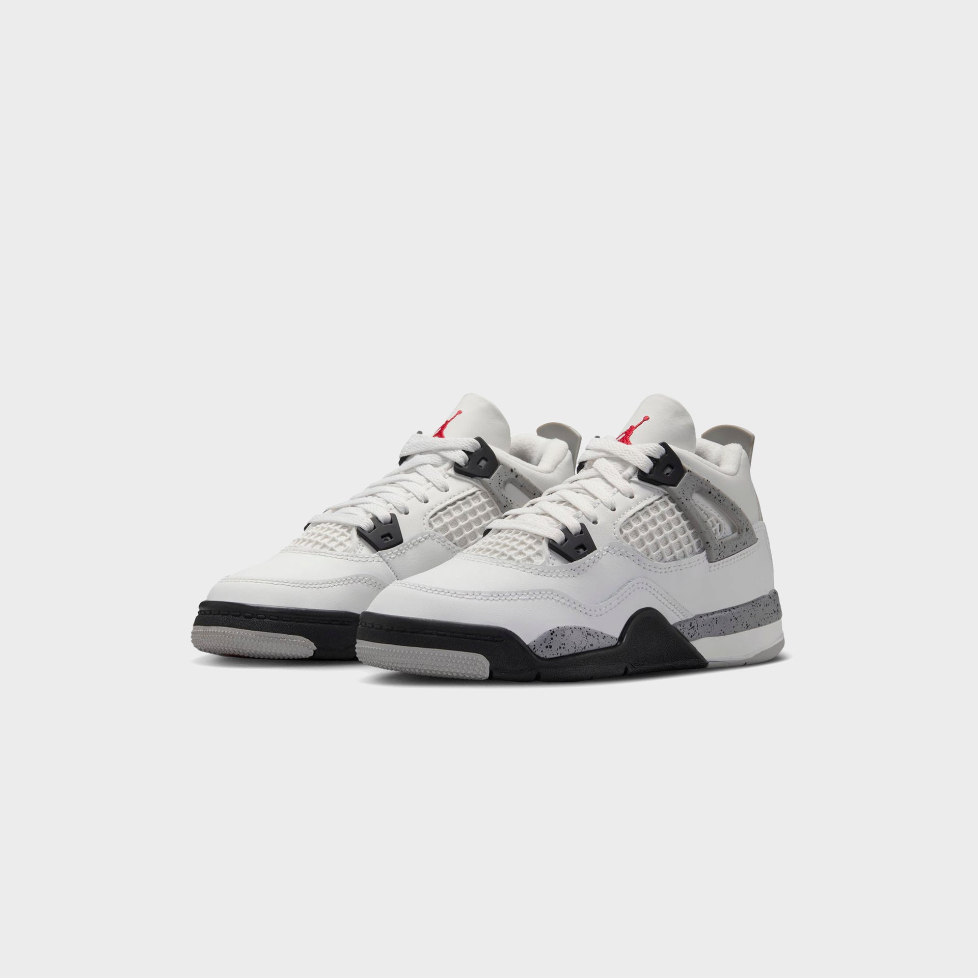 Nike PS Air Jordan 4 Retro - Summit White / Fire Red / Tech Grey / Black