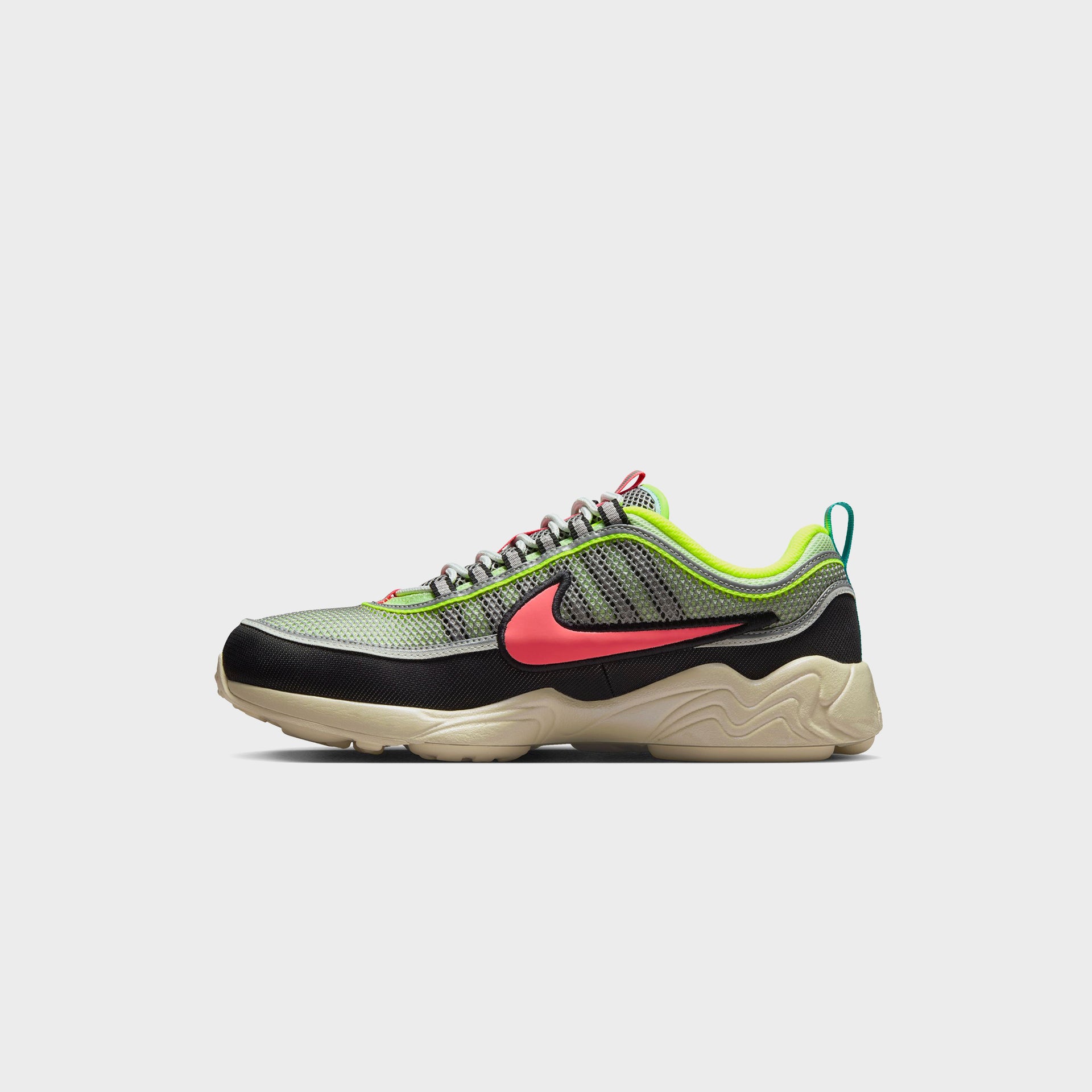 Nike Air Zoom Spiridon - Barely Volt / Hot Punch / Metallic Silver / Summit White / Black