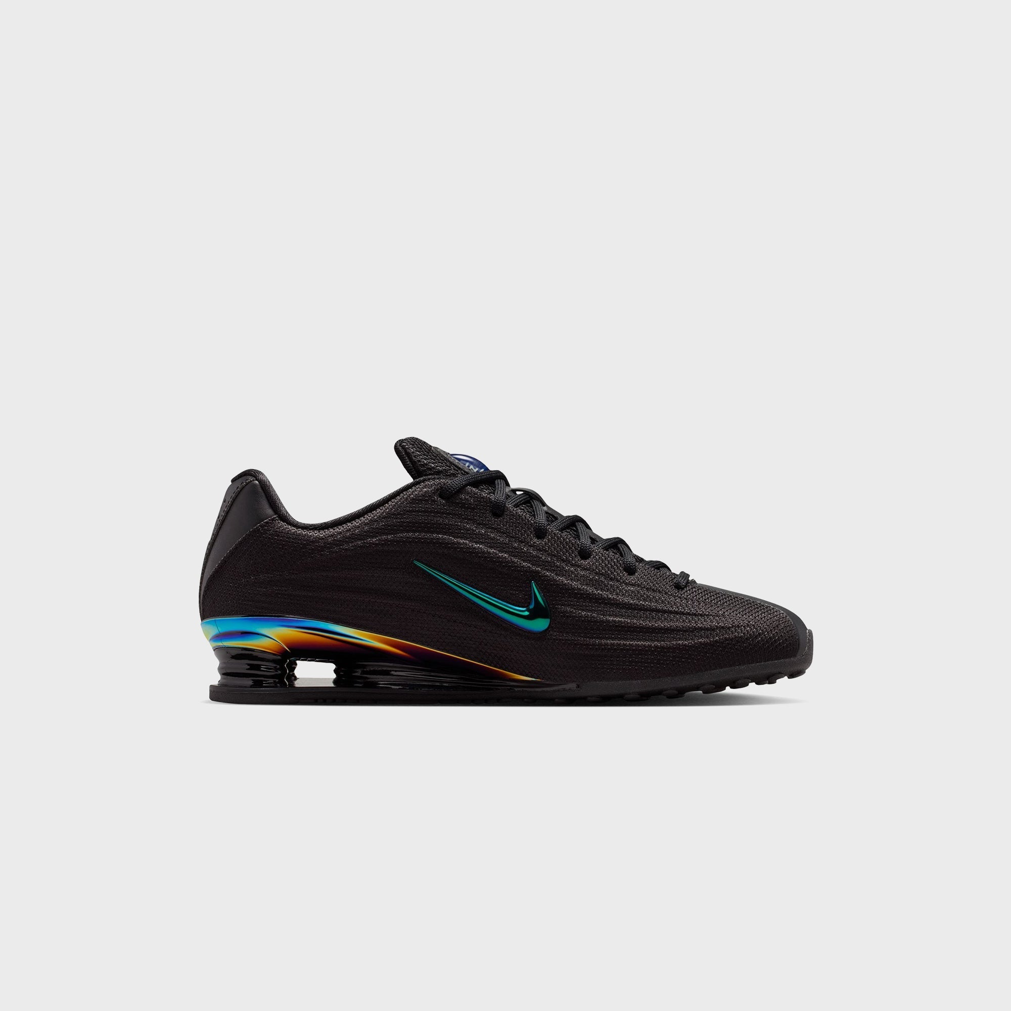 kith マルチカラーパッチワークショートNIKEシュプリーム NIKE Nike WMNS Shox Z SE - Black / Multi-Color / Metallic Silver – Kith