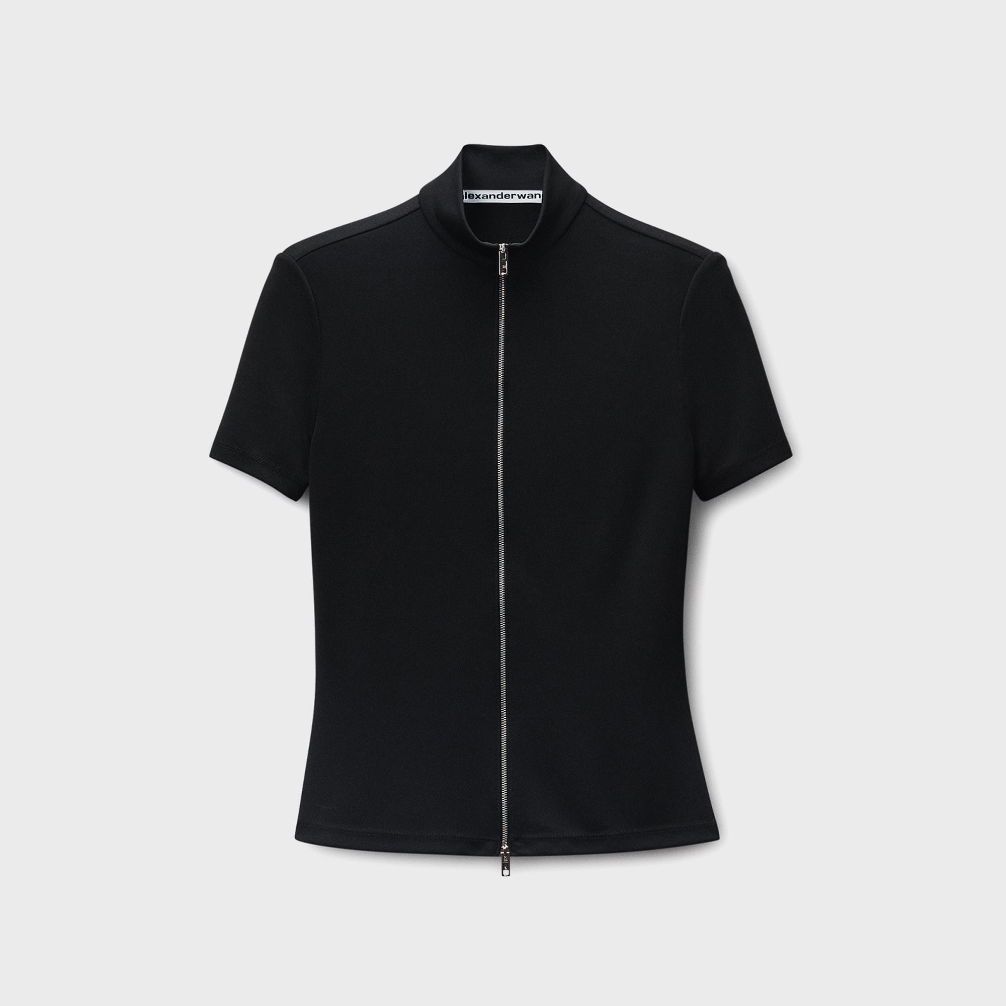 Alexander Wang Rashguard Top With Mock Neck - Black – Kith