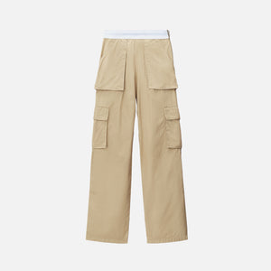 Alexander Wang Mid Rise Cargo Rave Pant - Feather