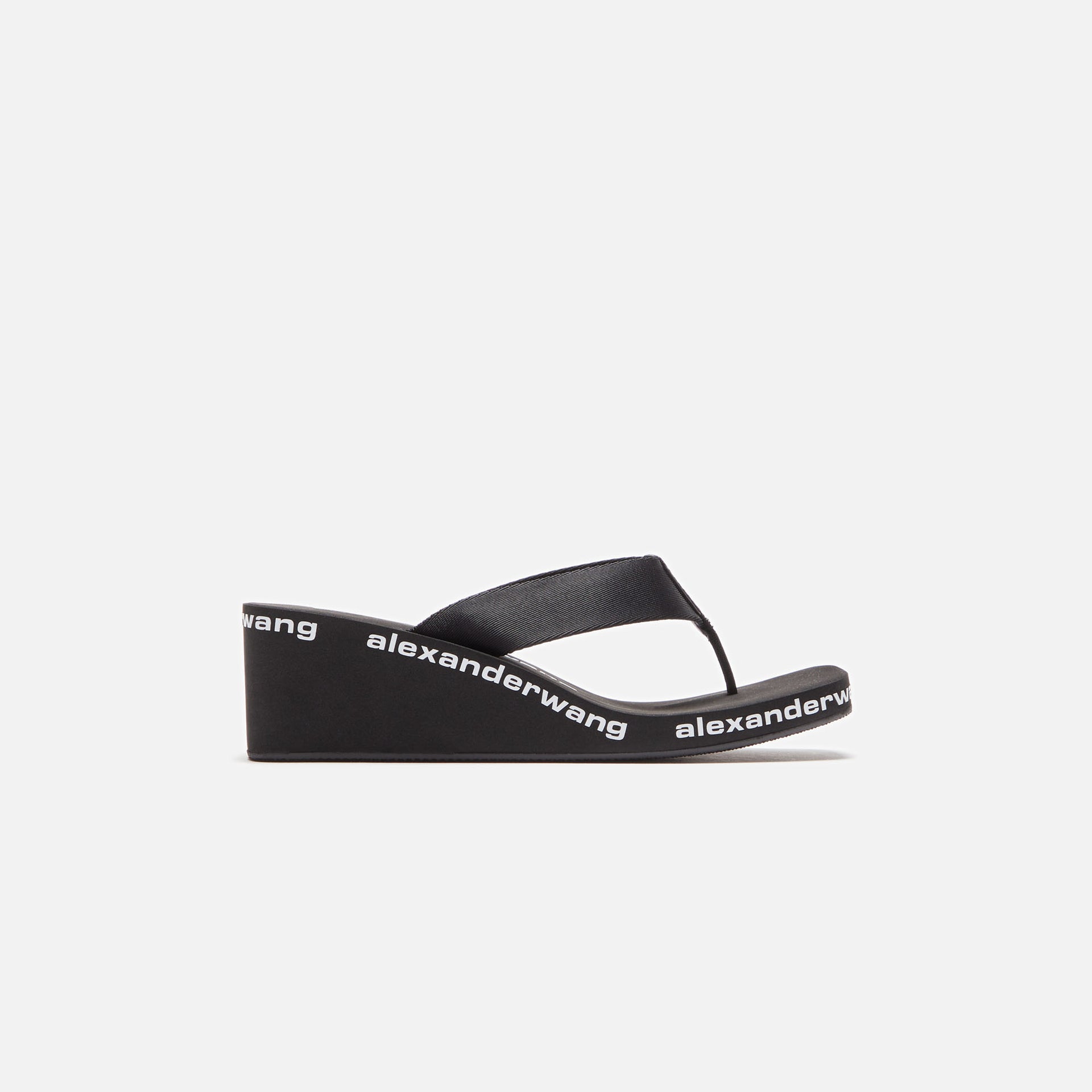 Alexander Wang Wedge Flip Flop - Black