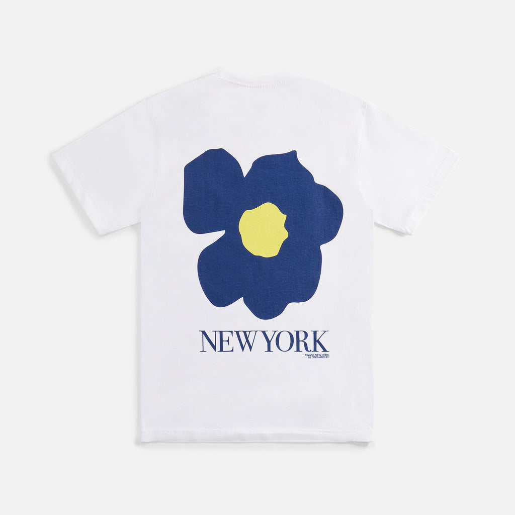 Awake NY Floral Printed Tee - White – Kith